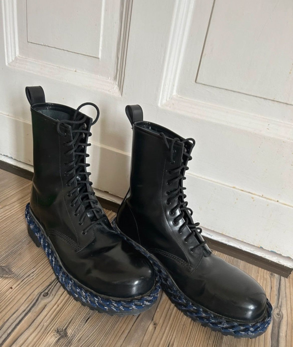 Balenciaga BALENCIAGA STIV. PELLE S. GOMMA BOOTS Size US 9.5 / EU 42-43 - 4 Thumbnail