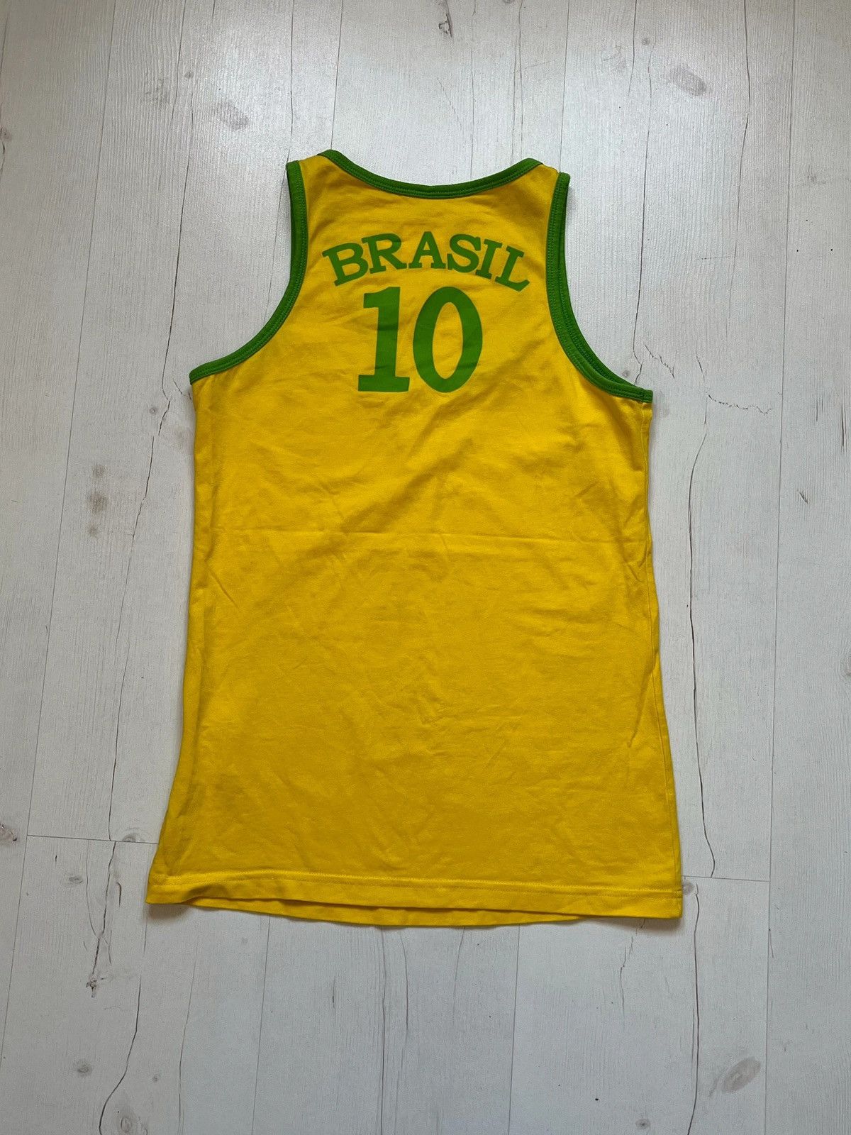 Umbro Umbro x Brasil Sz M Top Tank 2000s Y2K Double Side Print #10 Size M / US 6-8 / IT 42-44 - 2 Thumbnail