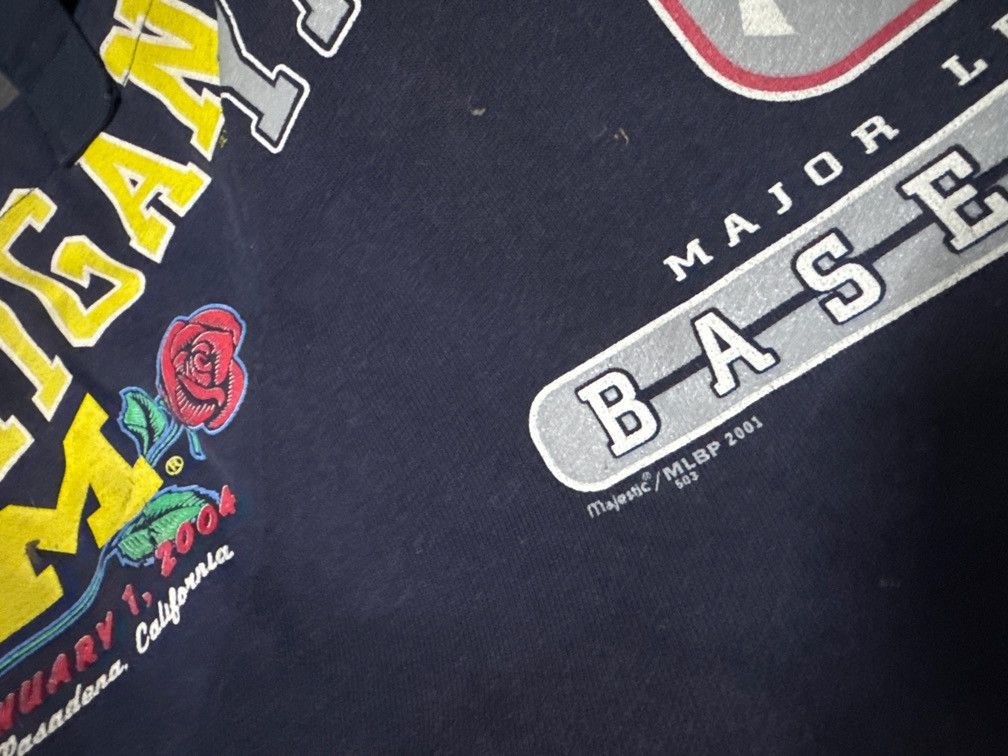 New York Yankees vintage 2001 Majestic NY YANKEES rose bowl tote bag Size ONE SIZE - 4 Thumbnail