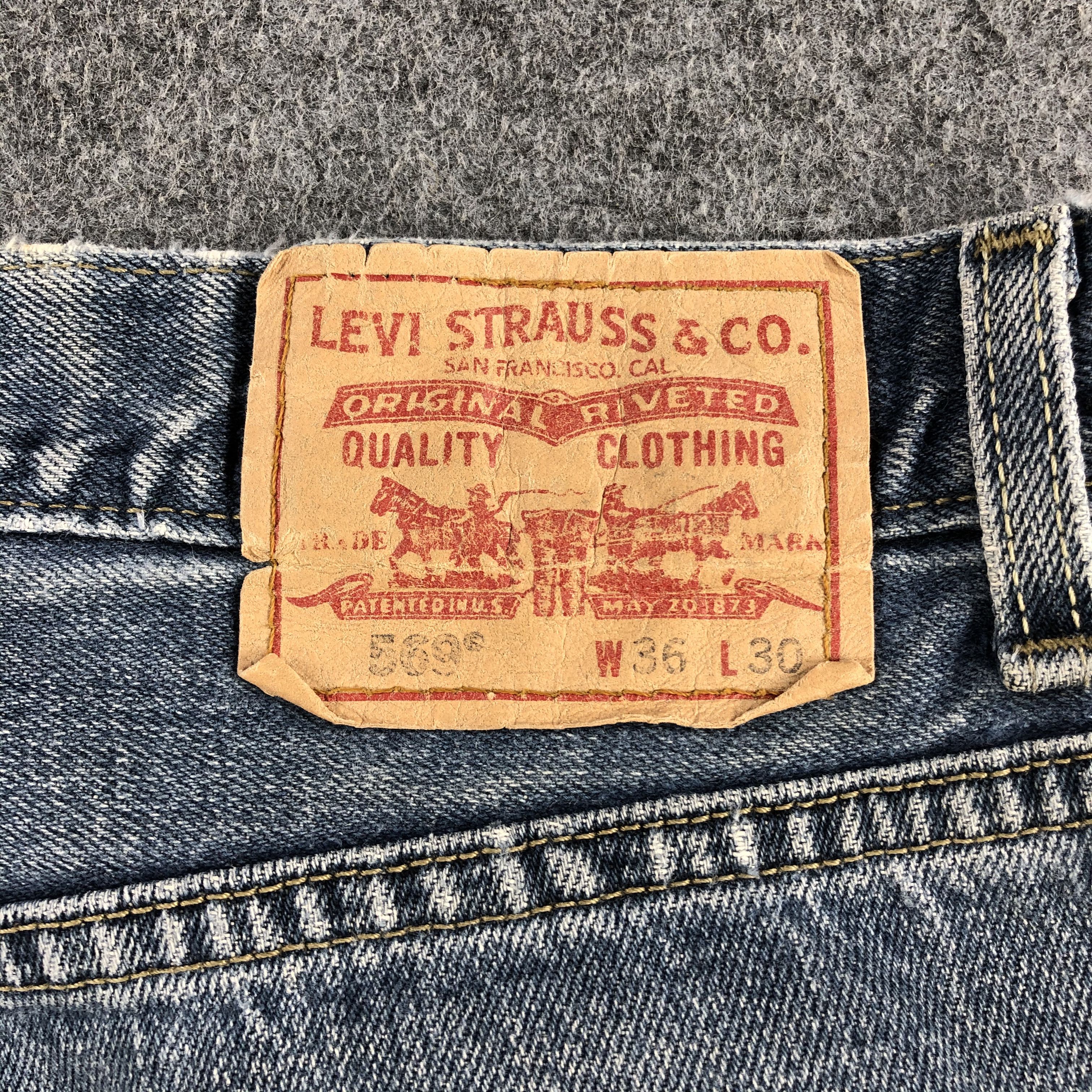 Levi's Vintage Levis 569 Earth Tone Jeans-J1513 Size US 37 - 5 Thumbnail