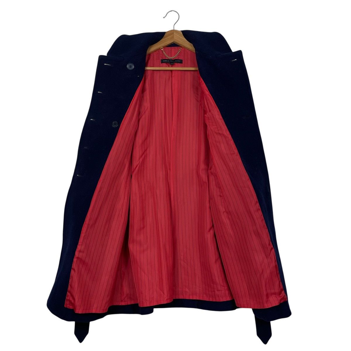 Marc Jacobs Marc By Marc Jacobs Double Breasted Wool Coat Size XS / US 0-2 / IT 36-38 - 12 Thumbnail