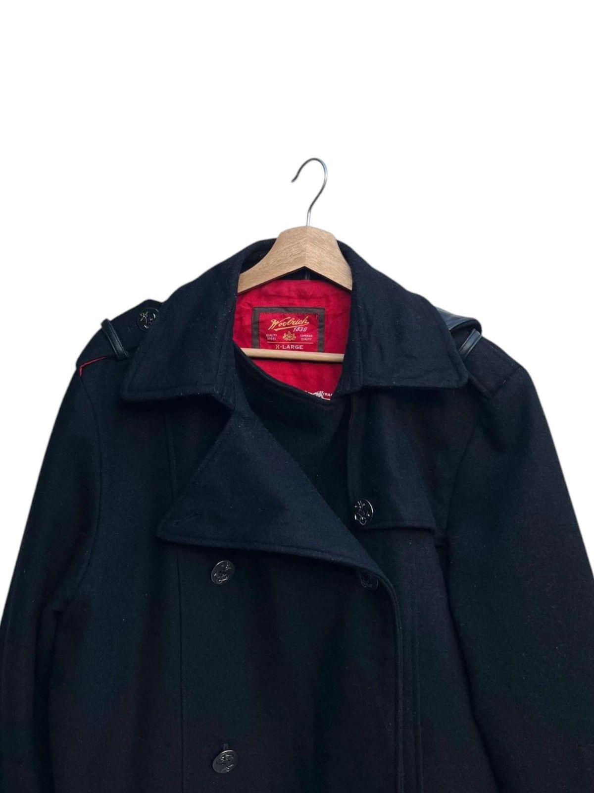 Woolrich Woolen Mills Woolrich Double Breasted Pea Coat Size US L / EU 52-54 / 3 - 7 Thumbnail