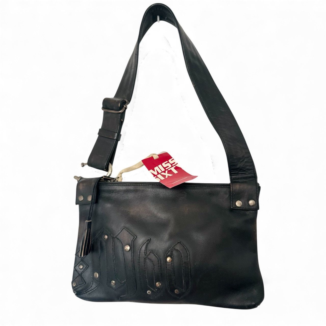 Miss Sixty Miss sixty archive leather bag cyber studs avant garde swag Size ONE SIZE - 1 Thumbnail