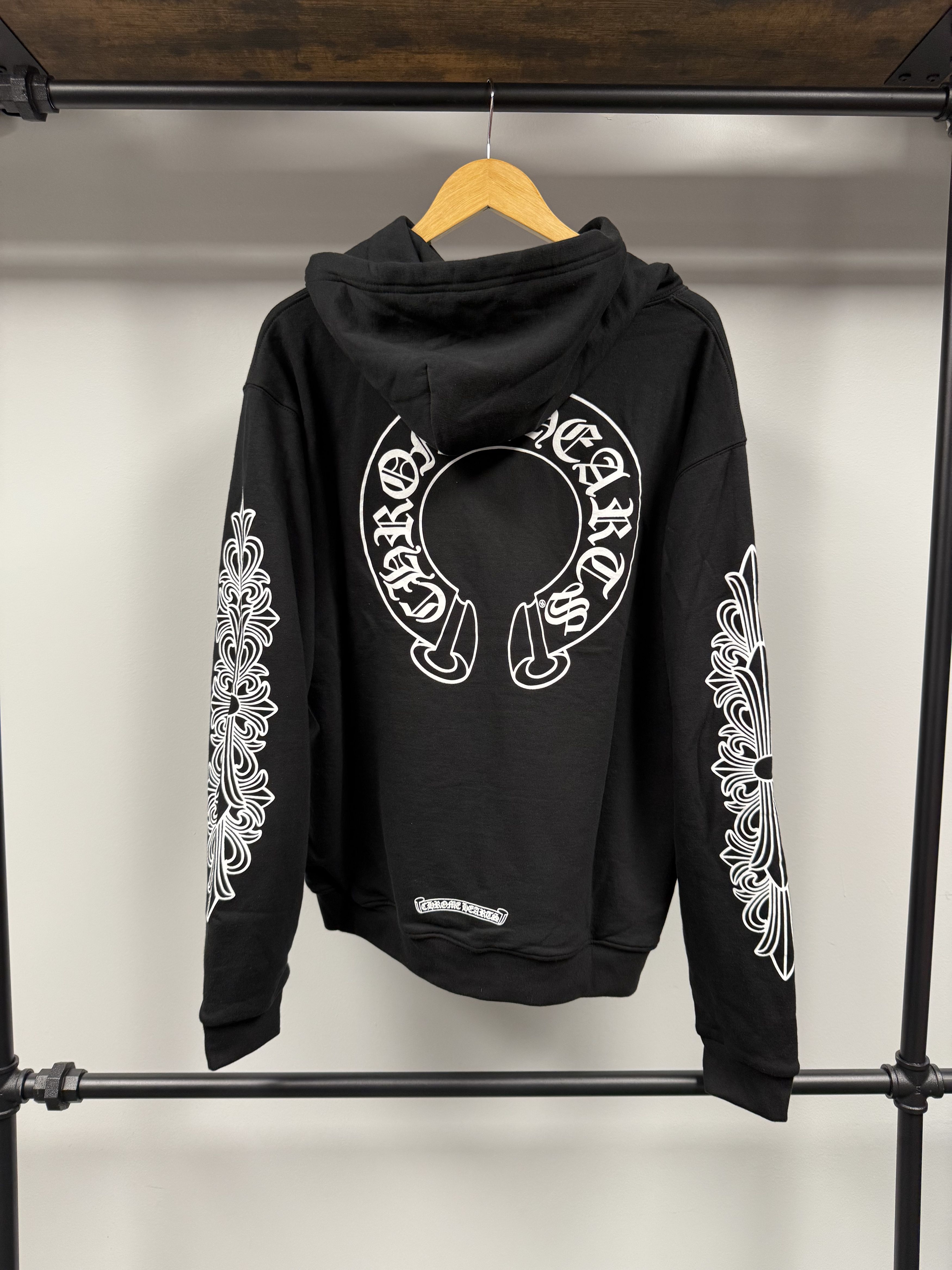 Chrome Hearts Chrome Hearts Thermal Horseshoe Floral Hoodie - M Size M / US 6-8 / IT 42-44 - 3 Thumbnail