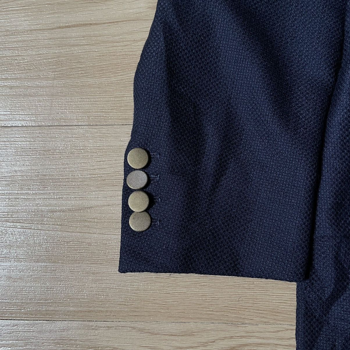 Boglioli 🇮🇹 Boglioli Milano Italy Blazer Virgin Wool Navy Blue Size US S / EU 44-46 / 1 - 25 Thumbnail
