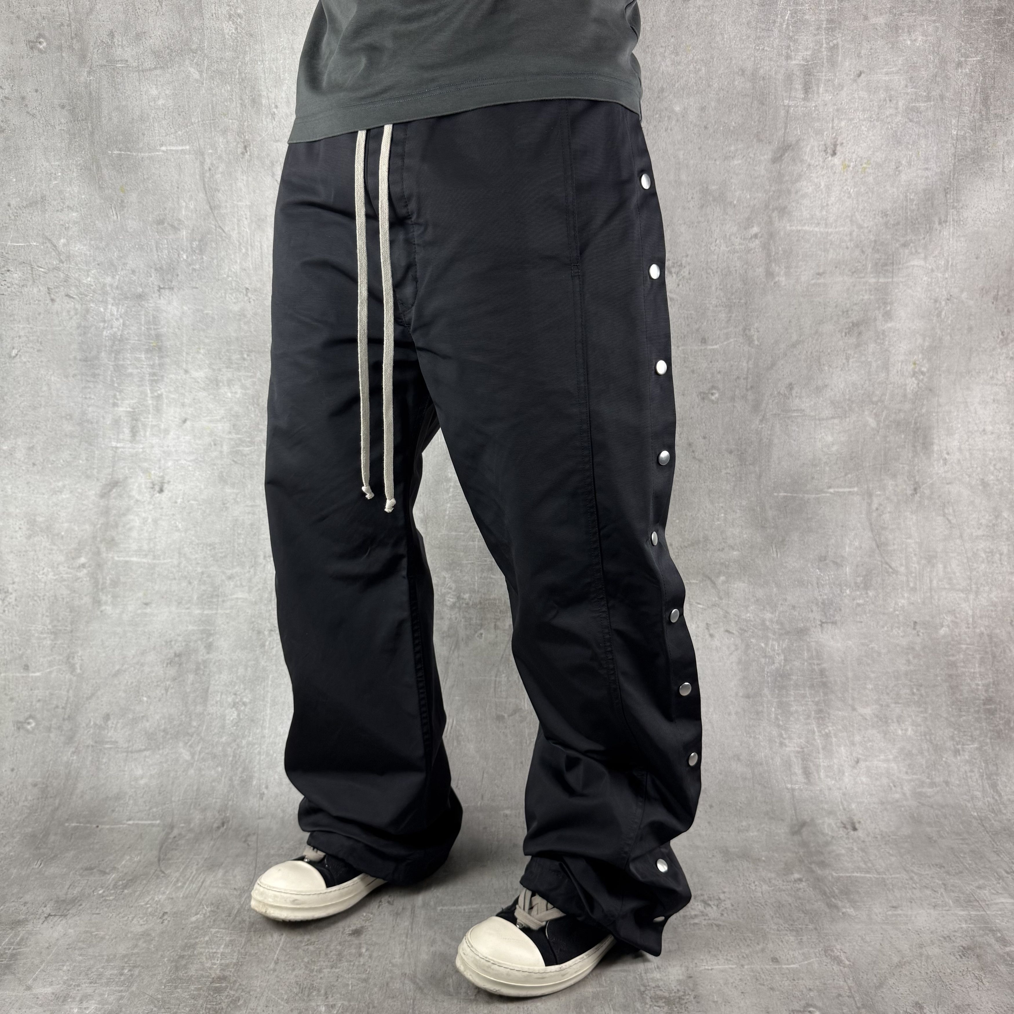 Rick Owens Drkshdw RICK OWENS DRKSHDW Easy Pushers Nylon Black Size US 32 / EU 48 - 2 Thumbnail