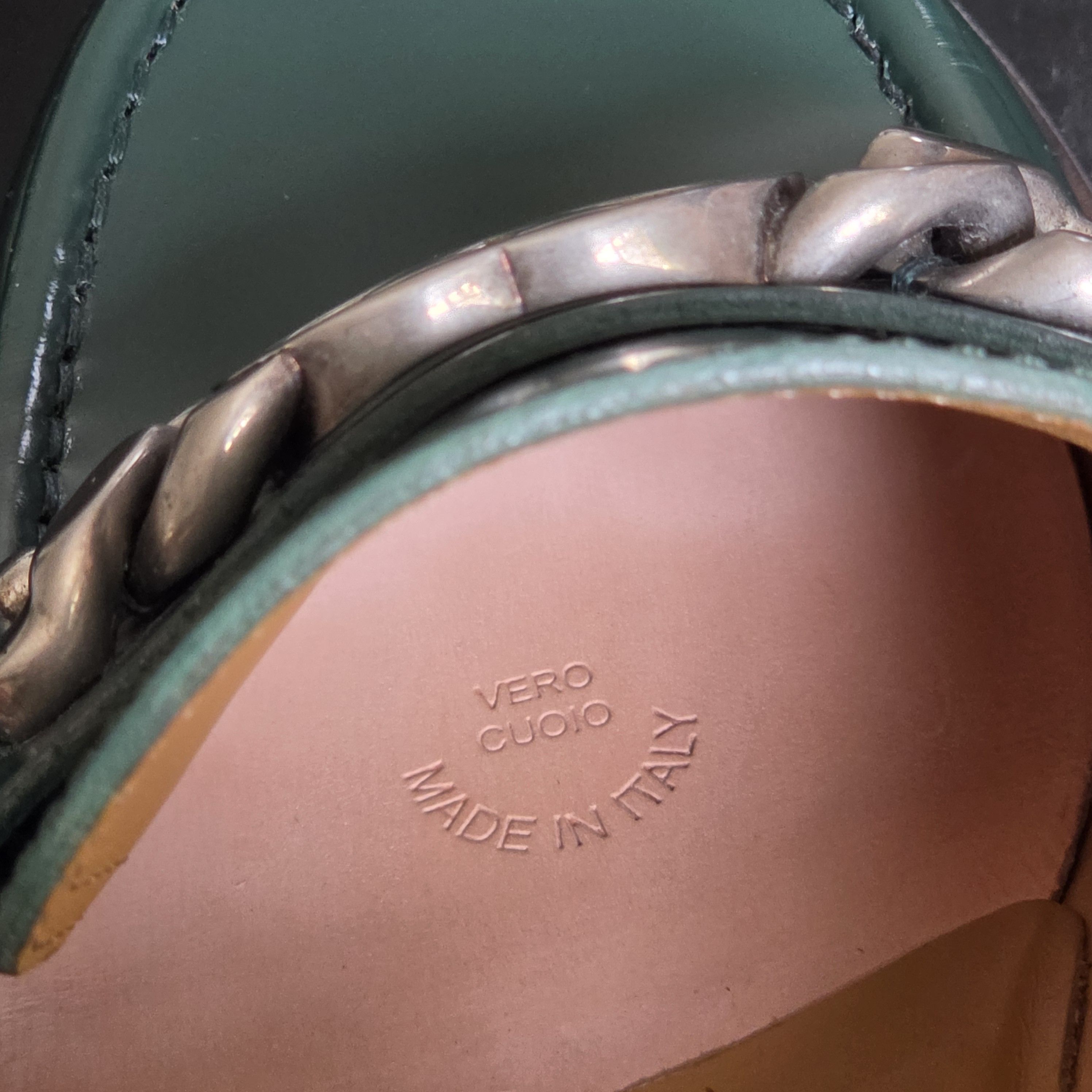Gucci Herald Chain Chunky Loafers Size US 12 / EU 45 - 9 Thumbnail