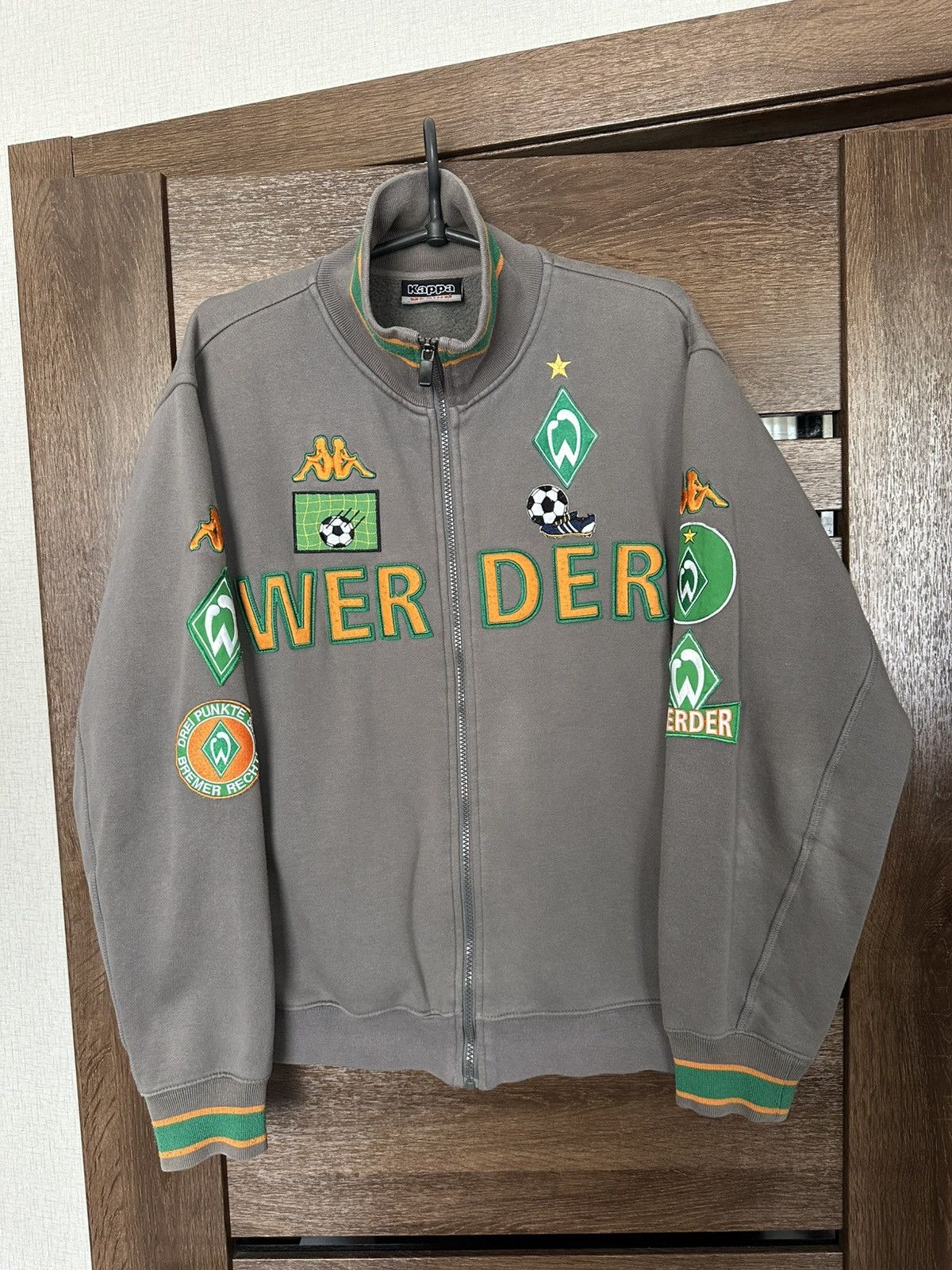 Kappa Werder Bremen Vintage Zip Sweatshirt Jacket