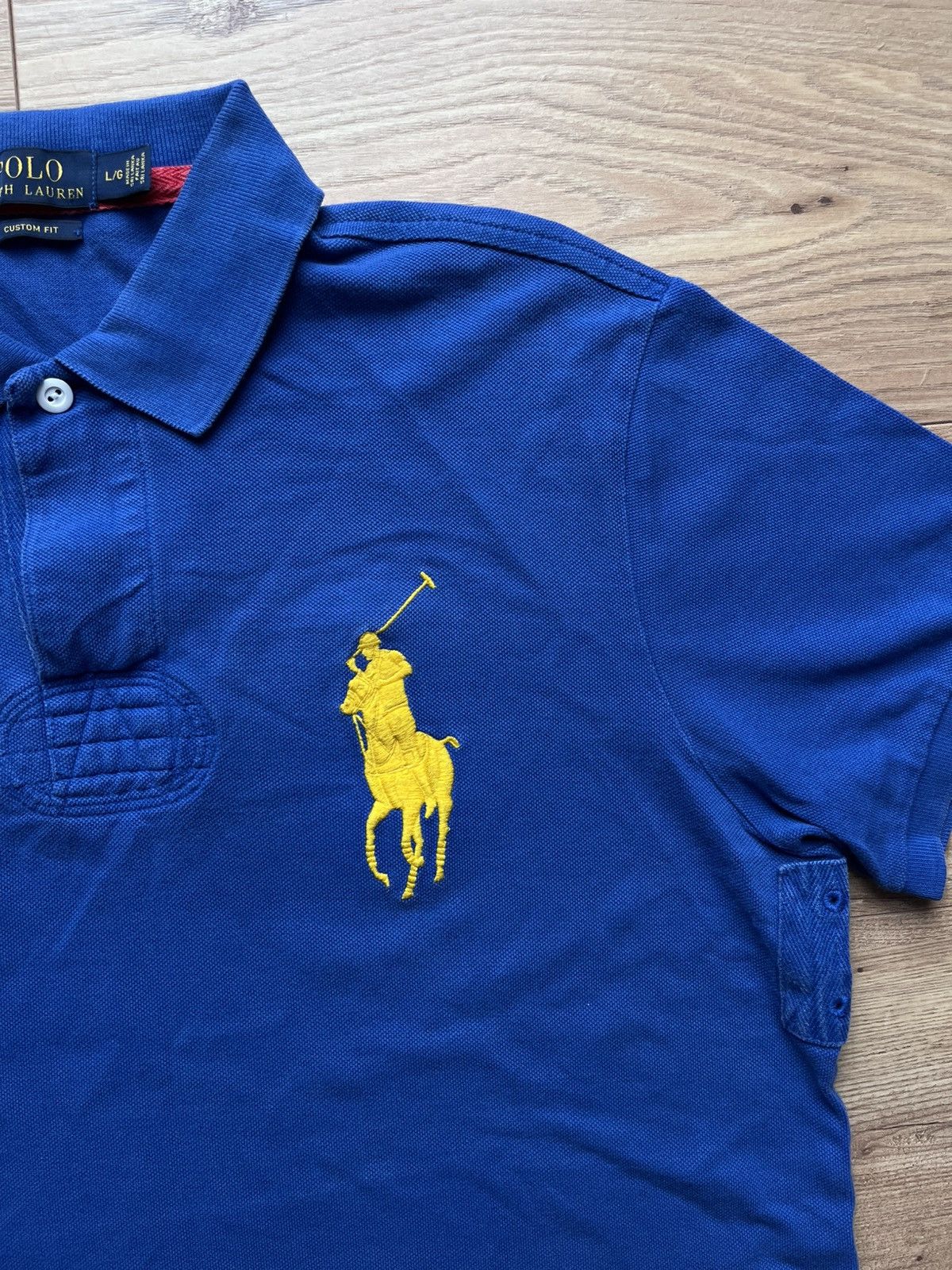 Polo Ralph Lauren 90’s POLO RALPH LAUREN RETRO BIG LOGO RARE POLO TEE Y2K Size US L / EU 52-54 / 3 - 2 Thumbnail