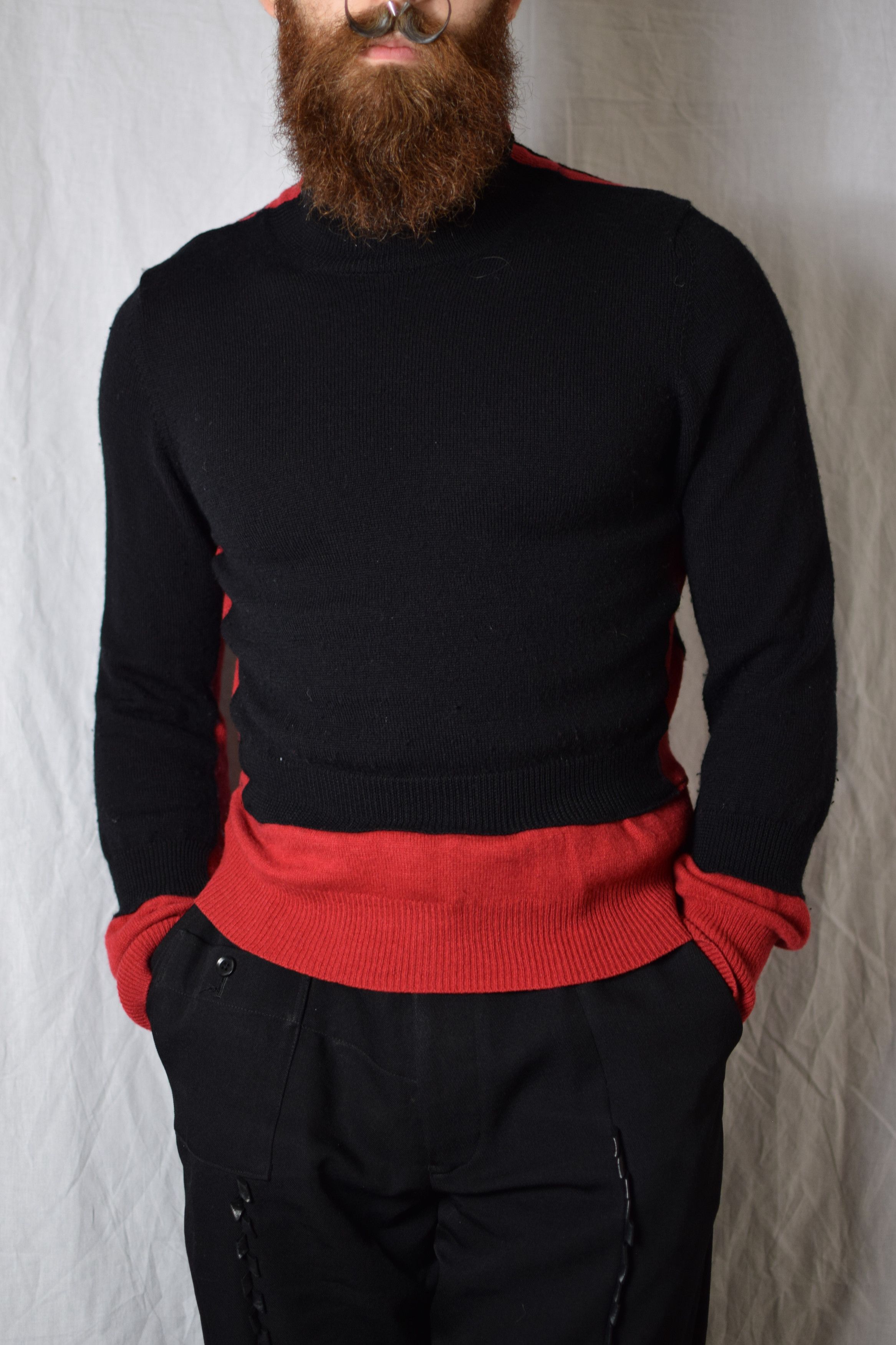 Comme des Garcons CDGH+ AD2000 Turtleneck - XN-01042M Size US M / EU 48-50 / 2 - 4 Thumbnail