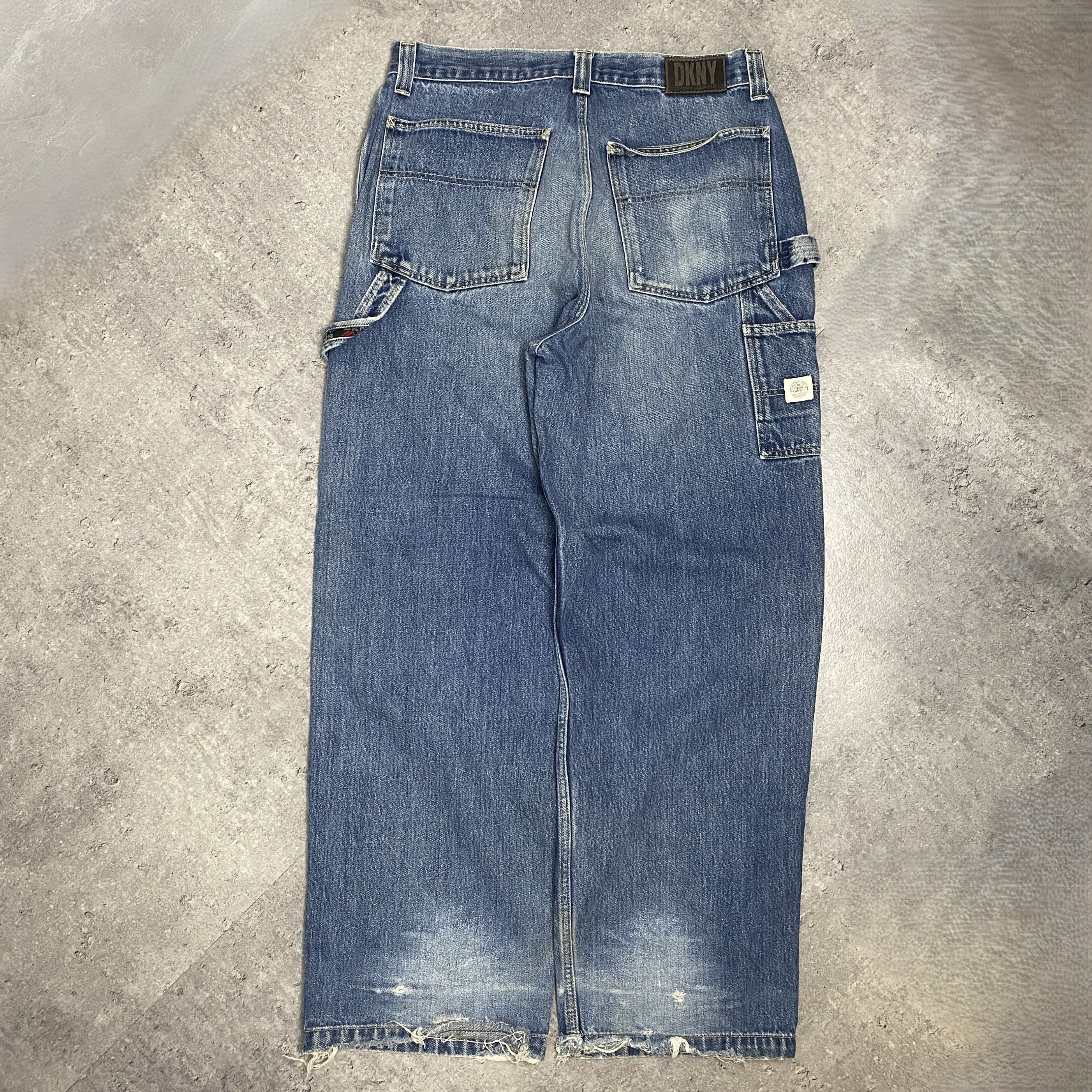 DKNY × Vintage DKNY vintage baggy jeans - W34 Size US 34 / EU 50 - 1 Thumbnail