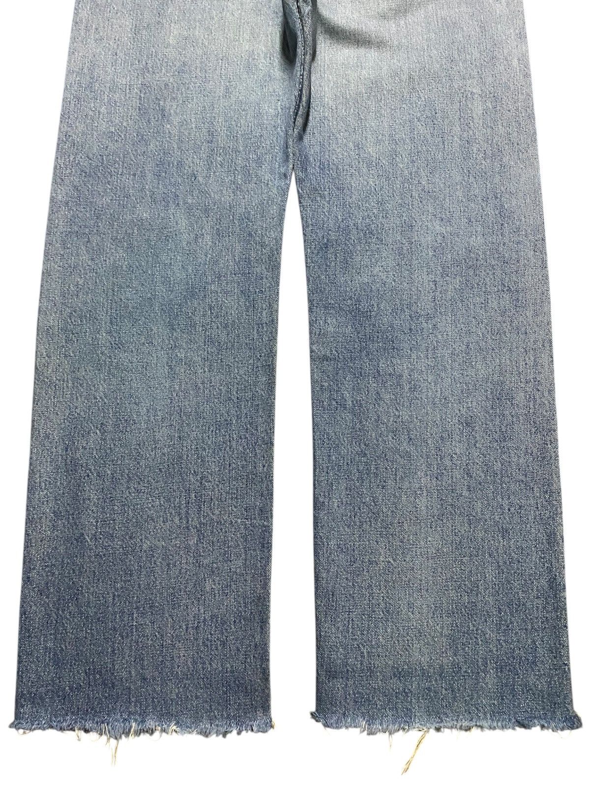 Edwin Japan Edwin Selvedge 505xx Light Wash Distressed Baggy Jeans Size US 33 - 6 Thumbnail