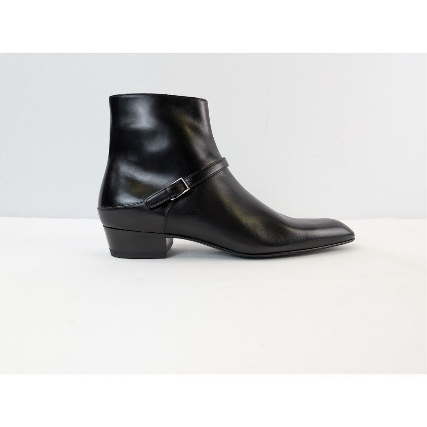 Saint Laurent Paris o1rshd1 Augustin 30 Zipped Boots in Nero Size US 8 / EU 41 - 4 Thumbnail