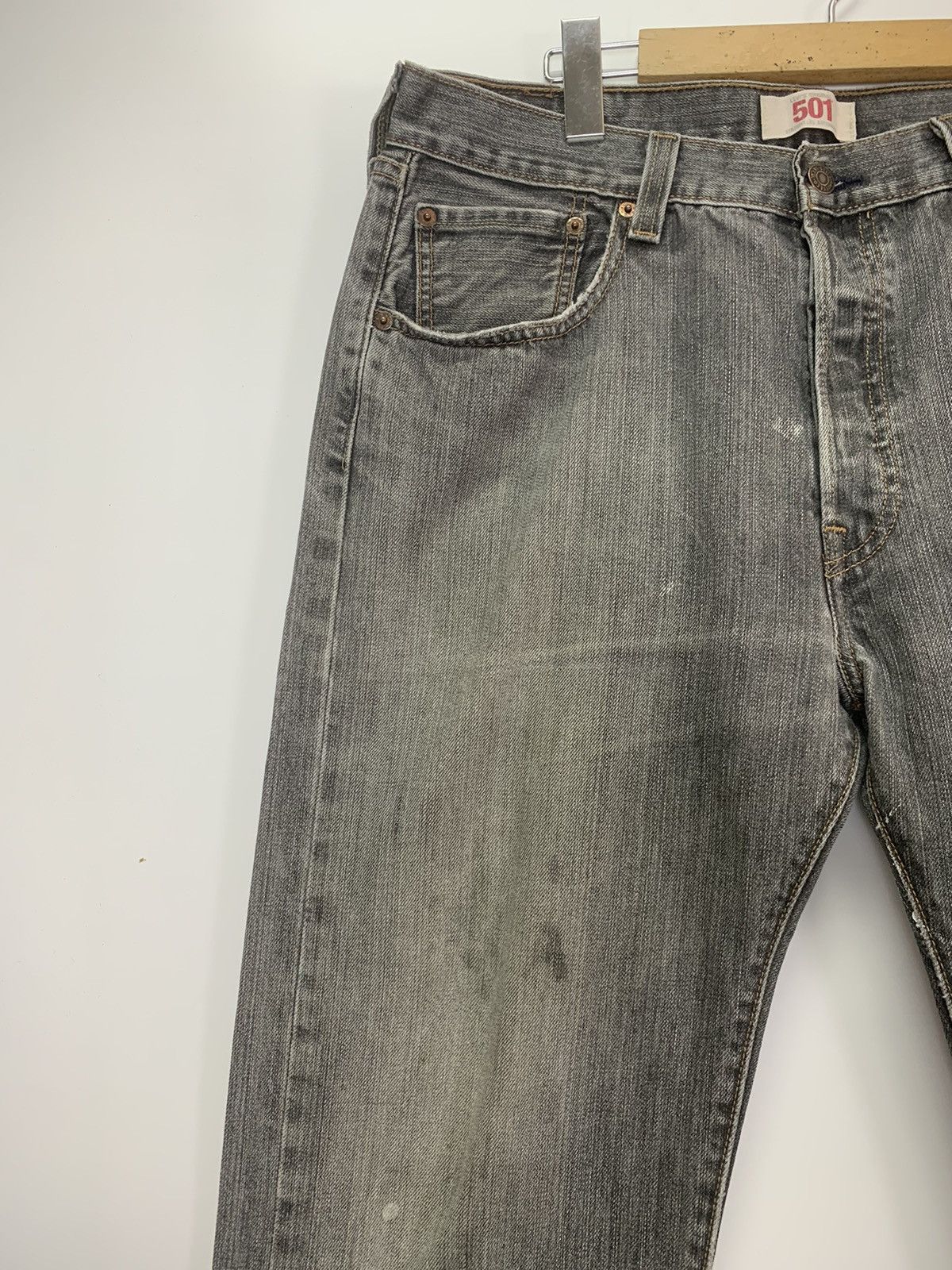 Levi's × Vintage Vintage 501 Levis denim Size US 34 / EU 50 - 4 Thumbnail