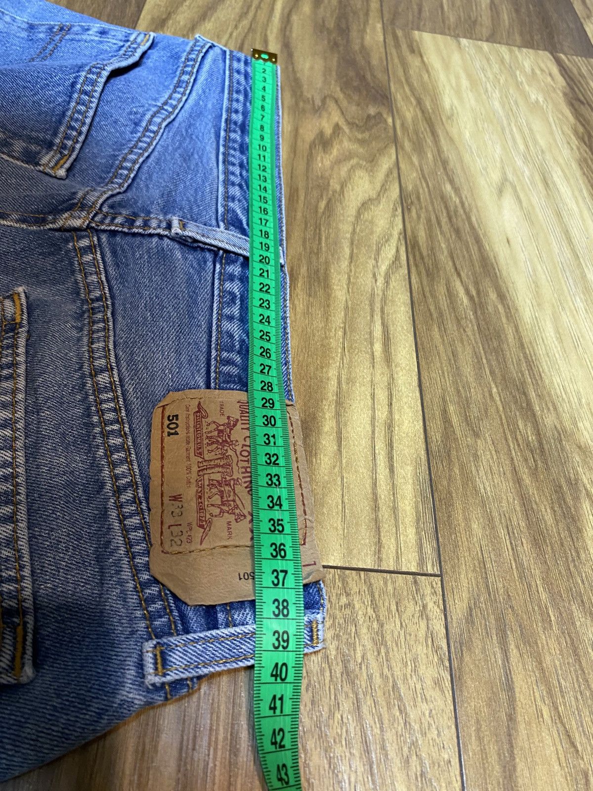 Levi's Levi’s 501 Vintage Denim Pants Y2k Swag Hype Size US 33 - 12 Thumbnail