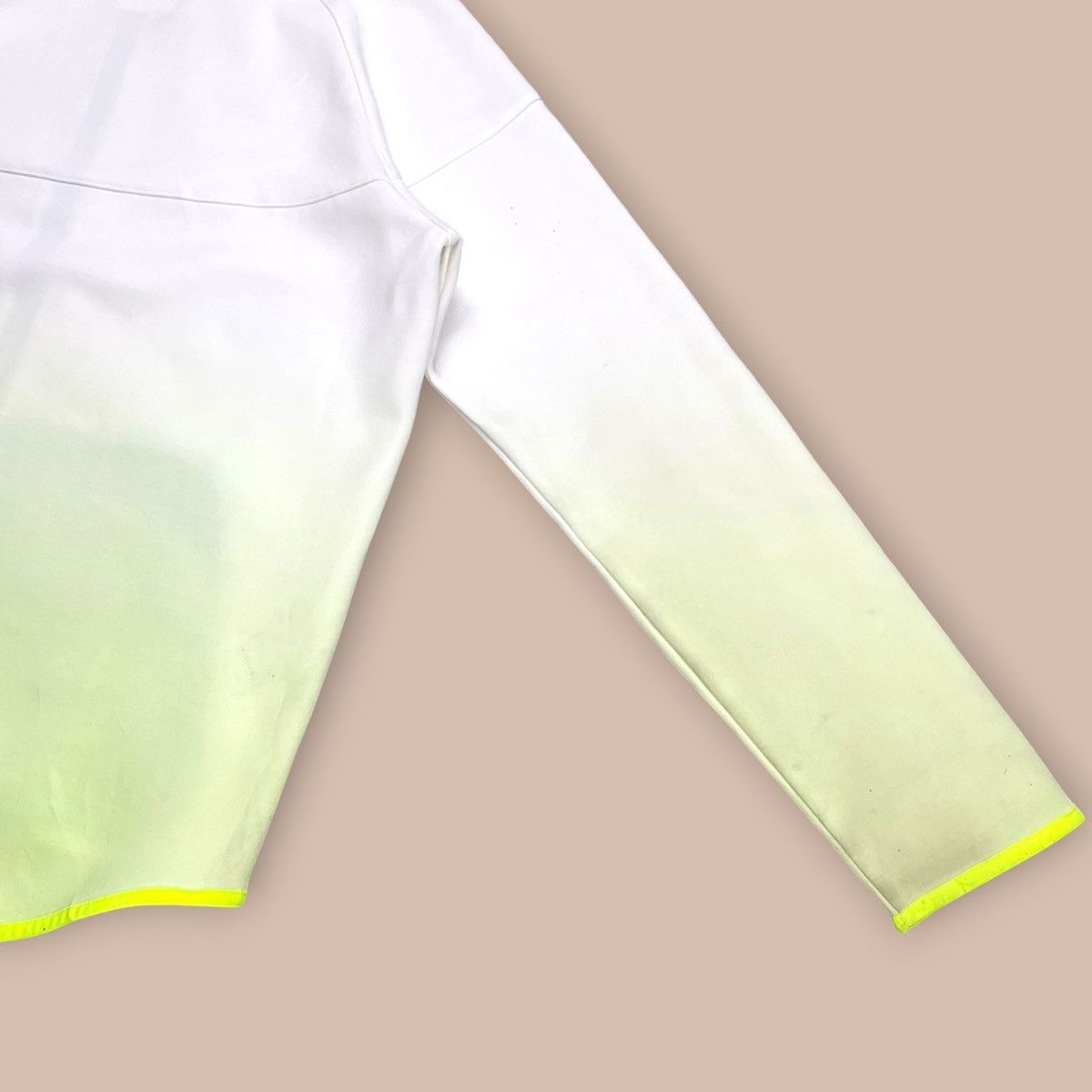 Nike Nike Tech Fleece Fade WHITE/VOLT Windrunner Hoodie Size US L / EU 52-54 / 3 - 18 Thumbnail