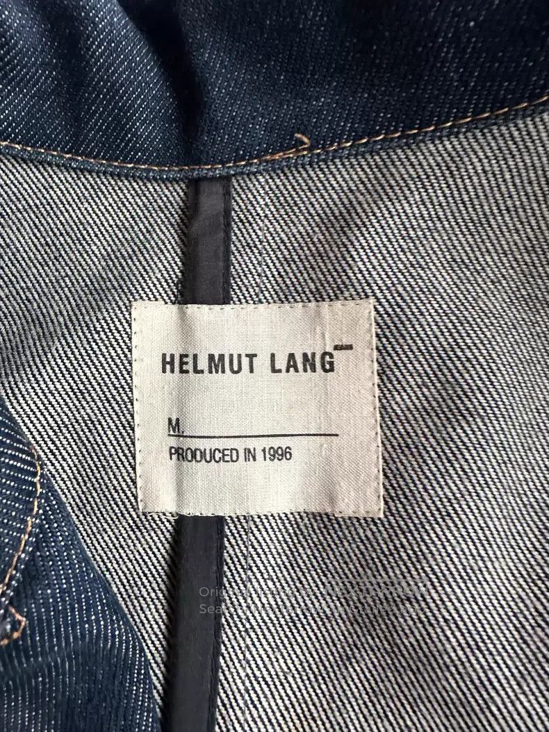 Helmut Lang Helmut Lang 96AW Denim Jacket Size S / US 4 / IT 40 - 9 Thumbnail