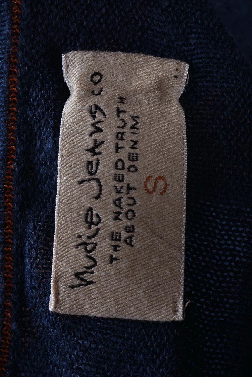 Nudie Jeans Nudie Jeans Crewneck Navy Blue Knit Sweater Linen Blend Size US S / EU 44-46 / 1 - 3 Thumbnail