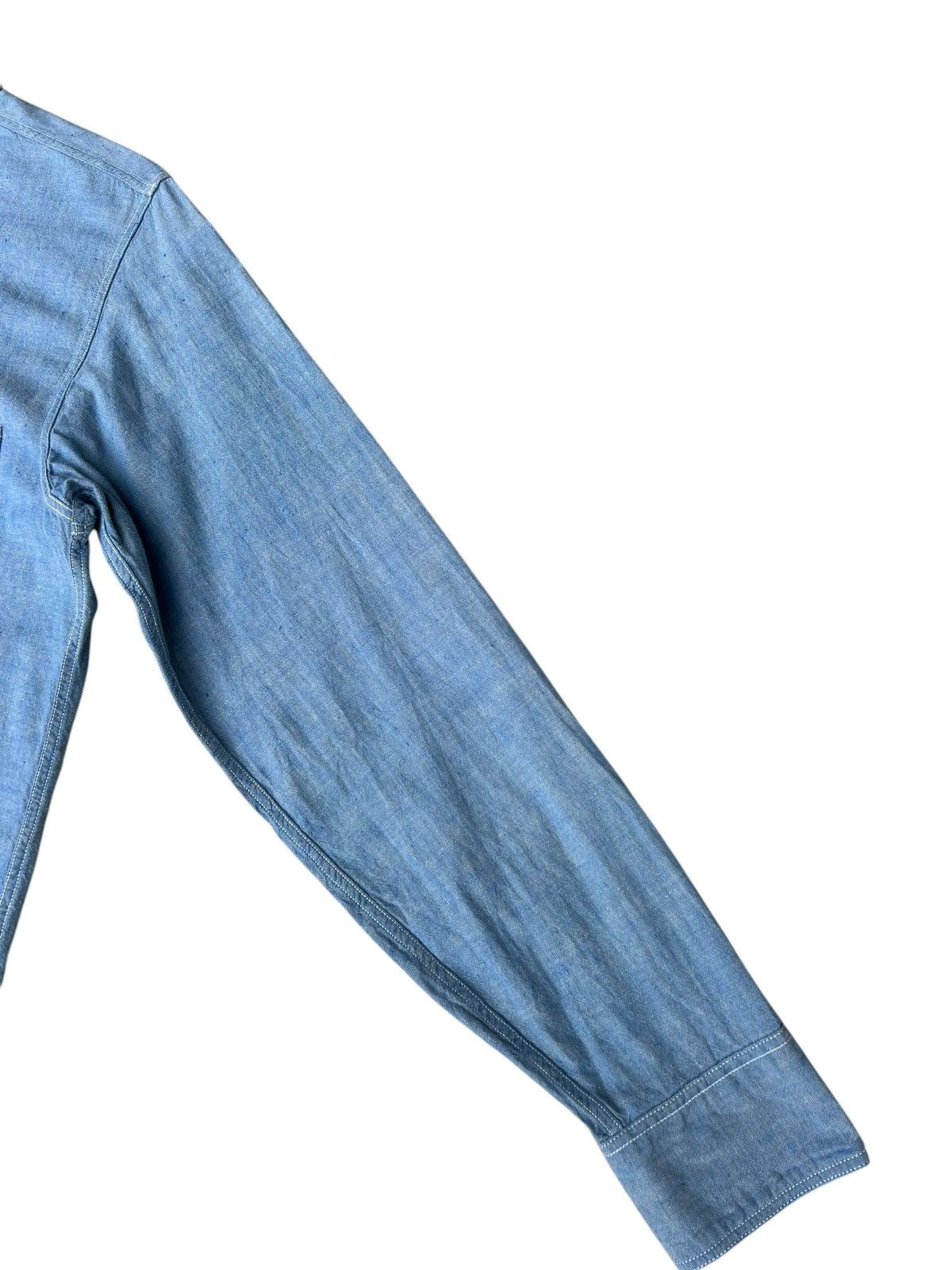 Sugar Cane Sugar Cane Chin Strap Gusset Selvedge Chambray Shirt Size US S / EU 44-46 / 1 - 10 Thumbnail