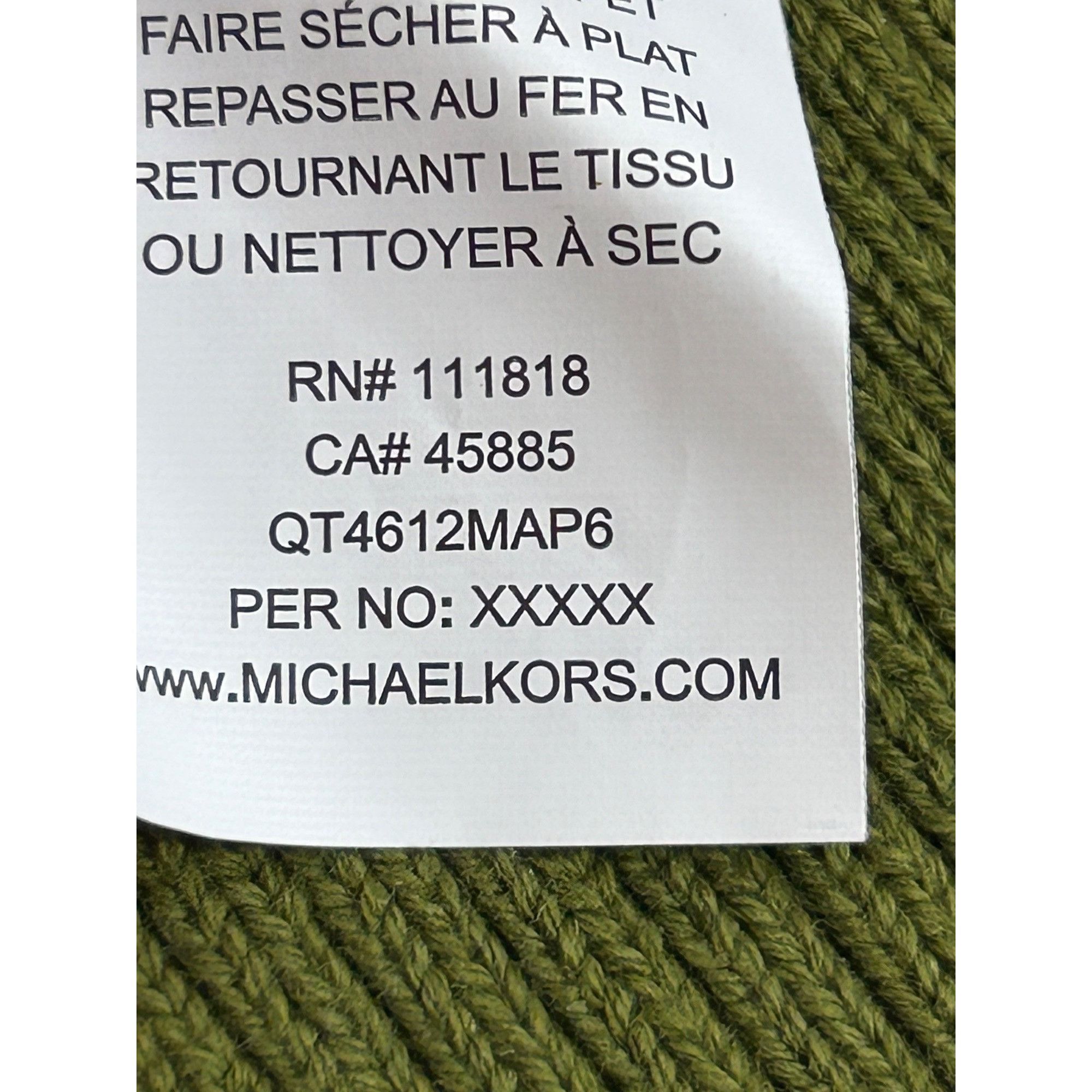 Michael Kors Michael Kors Green Sweater L Short Sleeve Crewneck Ribbed Go Size L / US 10 / IT 46 - 14 Thumbnail