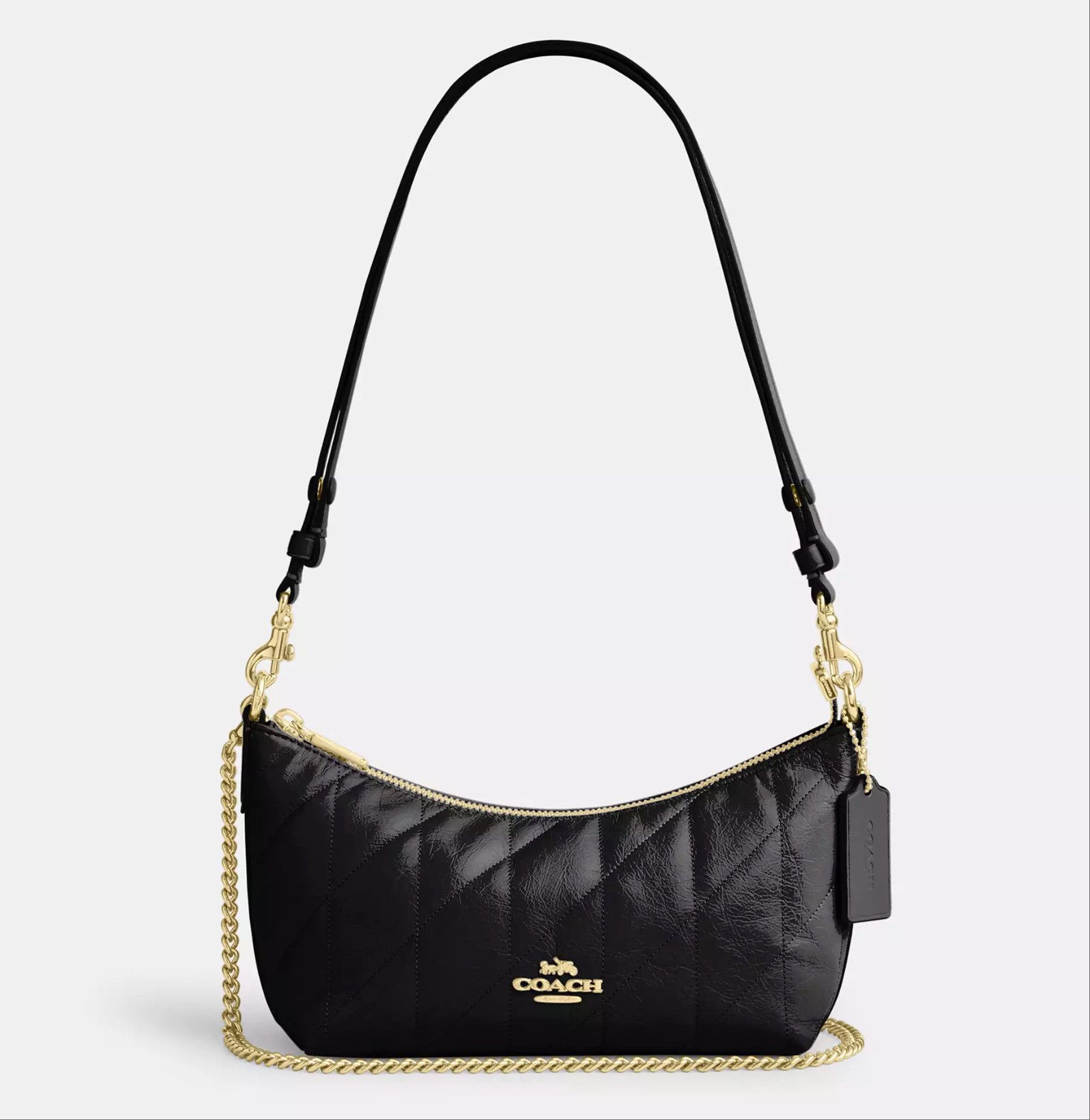 Coach Caitlin Shoulder Bag With Quilting CDZ88 Size ONE SIZE - 5 Thumbnail