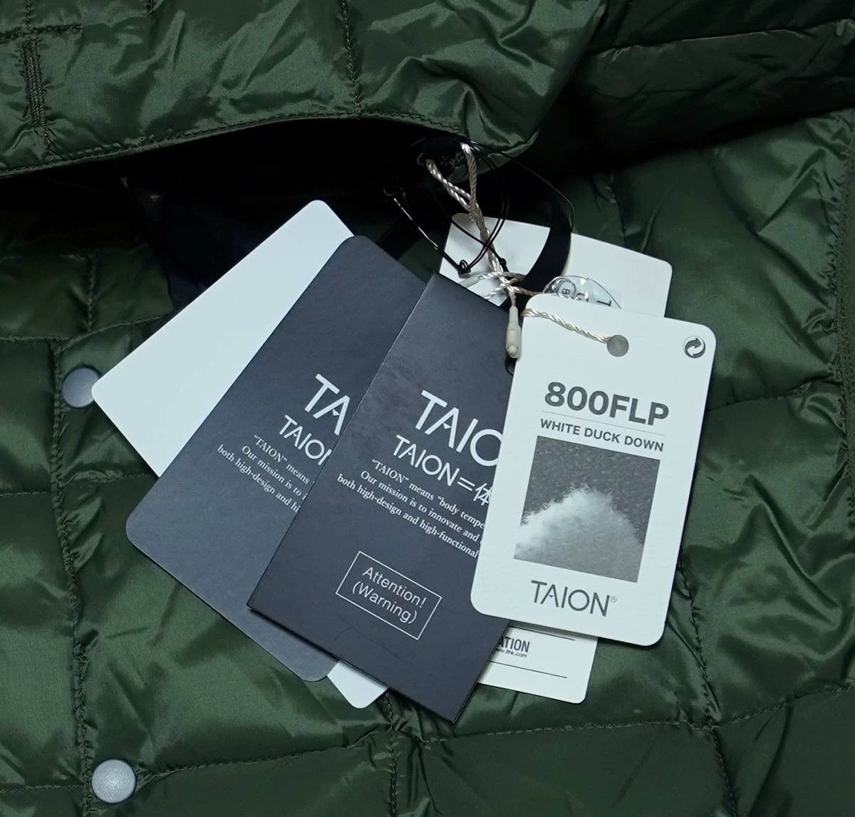 TAION TAION Down Vest 800FP XL New Size US XL / EU 56 / 4 - 3 Thumbnail