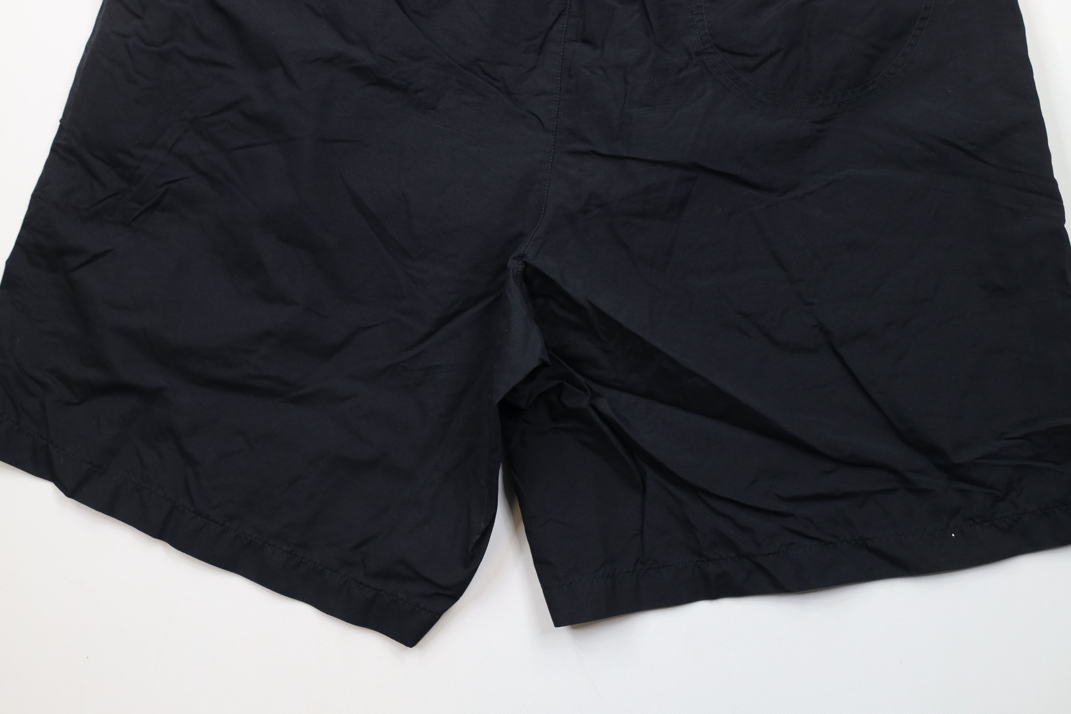 Nike × Vintage Vintage 90s Nike Travis Scott Mini Swoosh Lined Shorts Black Size US 36 / EU 52 - 11 Thumbnail