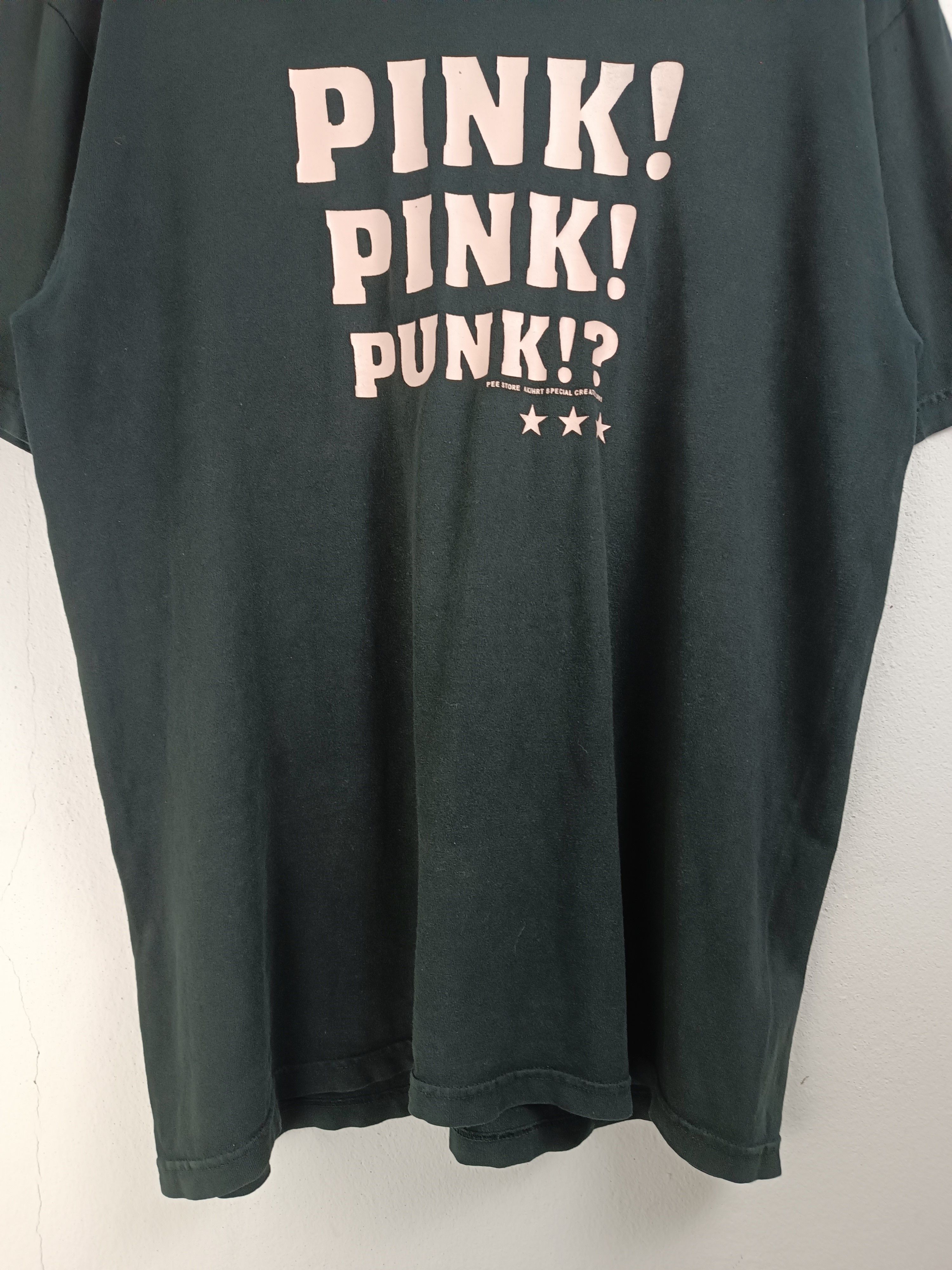 Other VINTAGE 2001 PINK PINK PUNK! PEACE ANIMAL UNION VERY RARE Ts Size US L / EU 52-54 / 3 - 9 Thumbnail