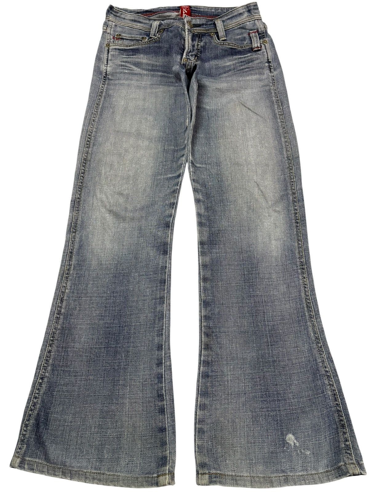Edwin Vtg Edwin 503 Elastic Bootcut Flared Jeans Size US 28 / EU 44 - 1 Thumbnail