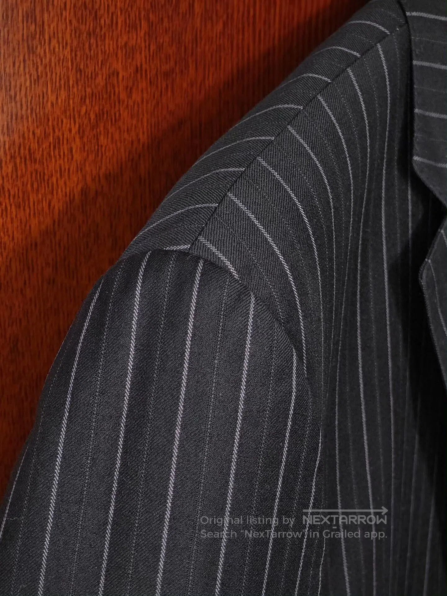 Loro Piana Italian Loro Piana Wool Suit Jacket. Size US L / EU 52-54 / 3 - 3 Thumbnail