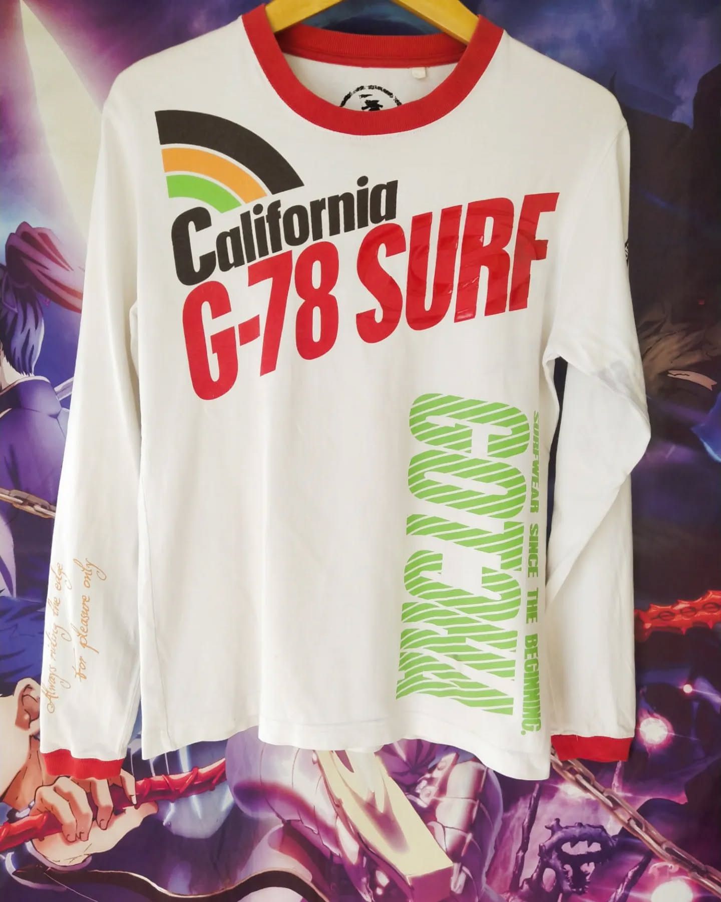 Gotcha Gotcha Surf Skateboards USA Graphic White Longsleeve Size M / US 6-8 / IT 42-44 - 3 Thumbnail