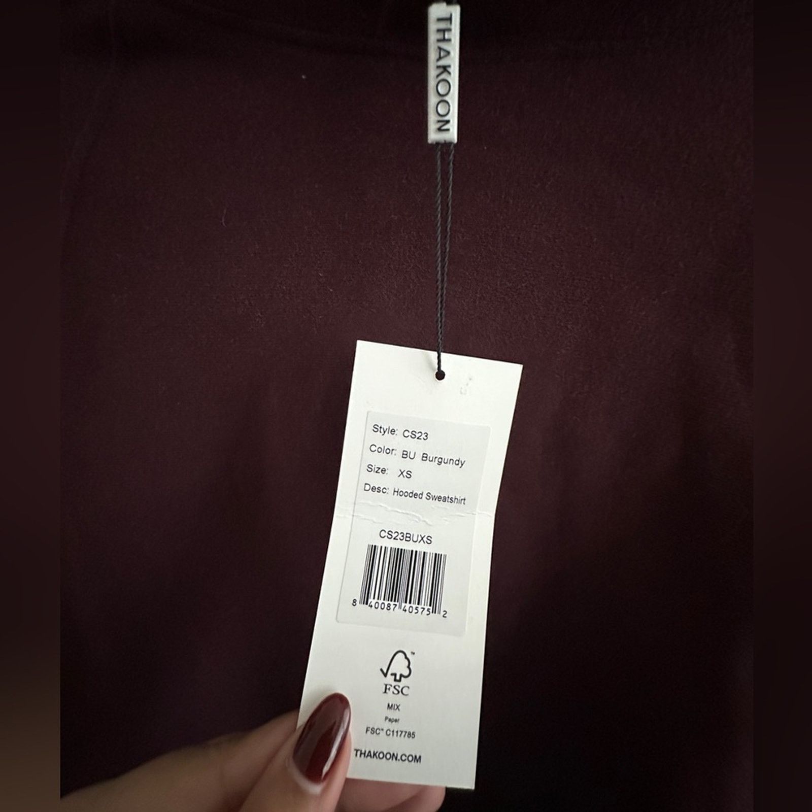 THAKOON Thakoon | Autumn Hooded Sweatshirt Size XS / US 0-2 / IT 36-38 - 4 Thumbnail