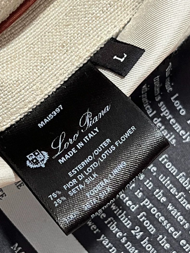 Loro Piana LORO PIANA Lotus Traveler Size US L / EU 52-54 / 3 - 9 Thumbnail
