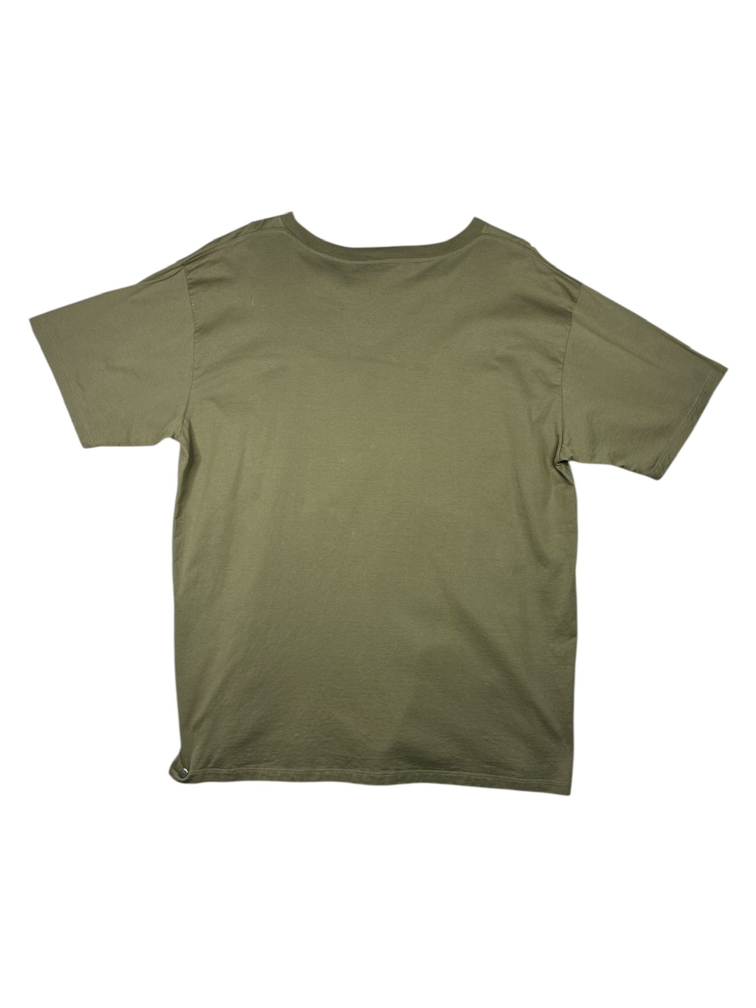Celine Celine Hedi Slimane Logo Khaki T Shirt Size US XL / EU 56 / 4 - 3 Thumbnail