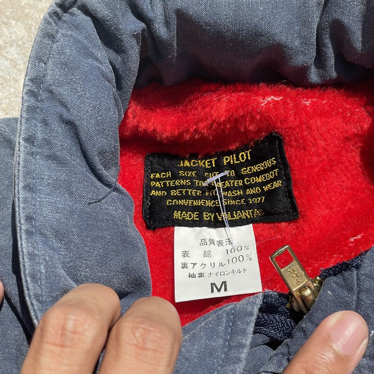 Other “MILITARY” PILOT JACKET VINTAGE BY VALIANTAS Size US M / EU 48-50 / 2 - 4 Thumbnail