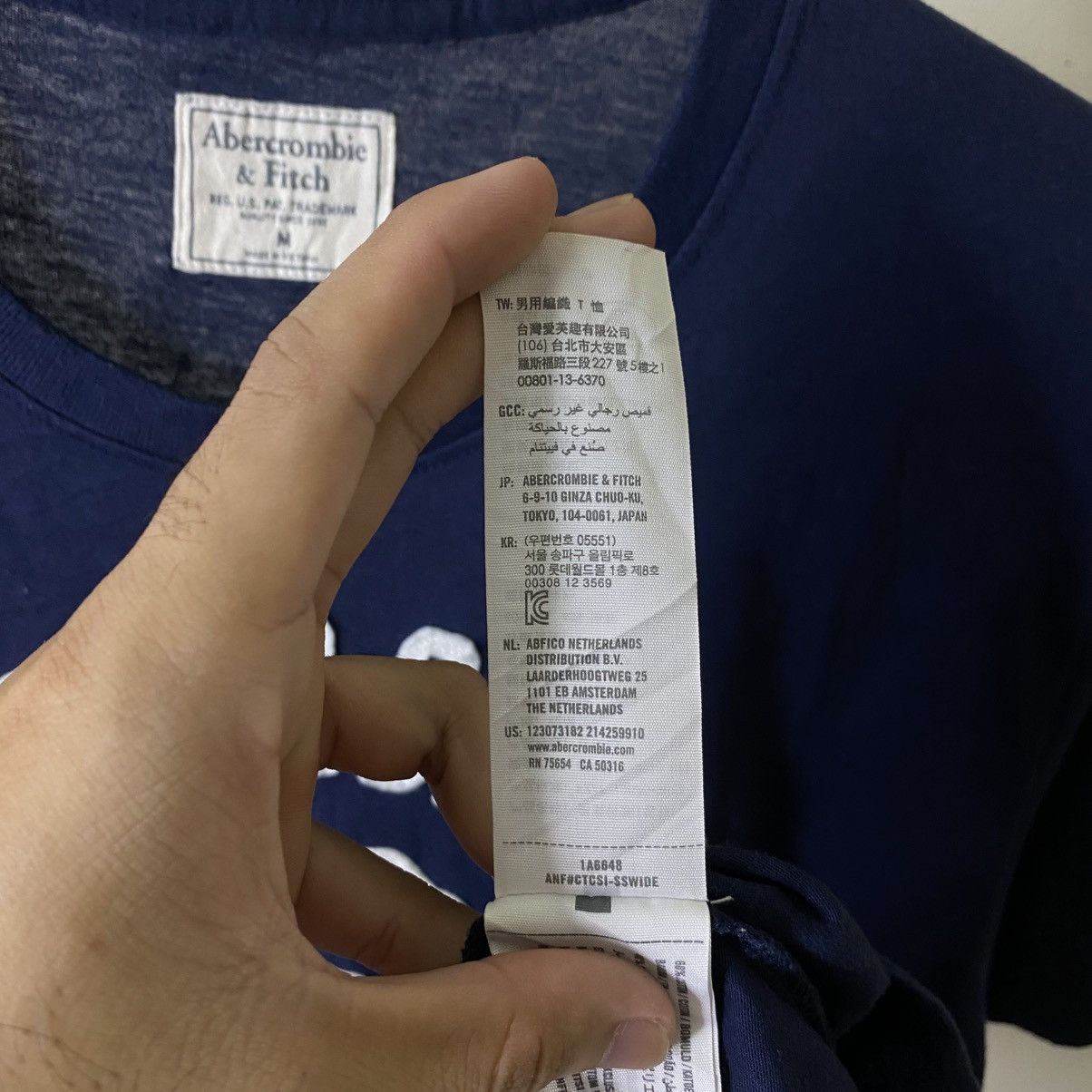 Abercrombie & Fitch Y2K Abercrombie & Fitch T Shirt Size US L / EU 52-54 / 3 - 5 Thumbnail