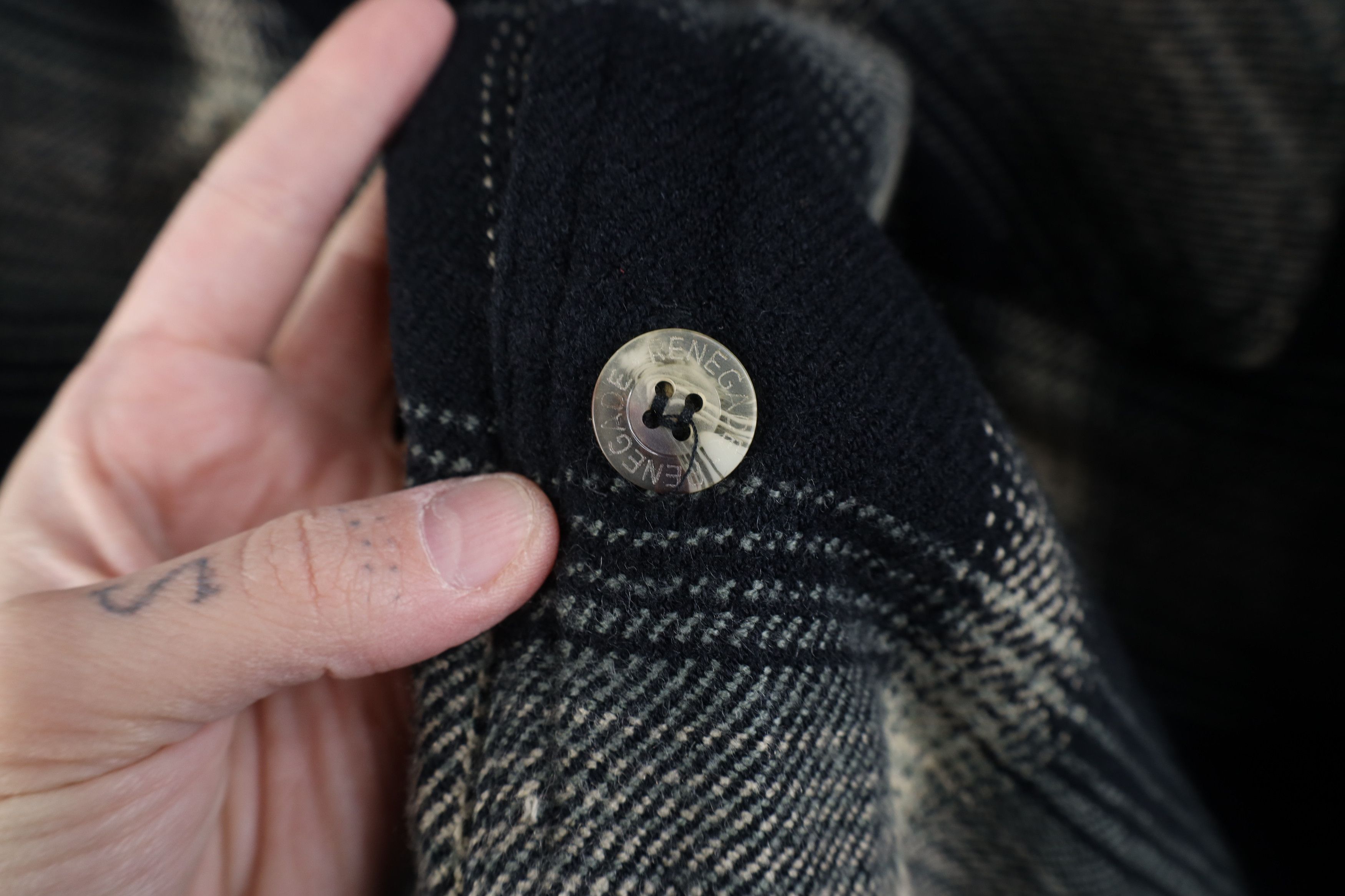 Vintage Vintage 90s Y2K Streetwear Button Shirt Jacket Jac Shirt Size US XXL / EU 58 / 5 - 11 Thumbnail