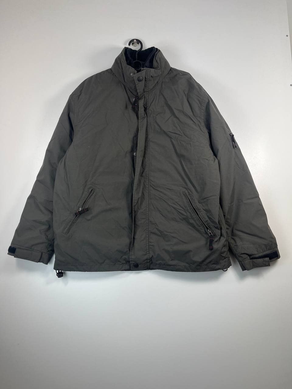 Other Biaggini Puffer Jacket Grey Fleece Lined Winter Coat Size L Size US L / EU 52-54 / 3 - 1 Thumbnail