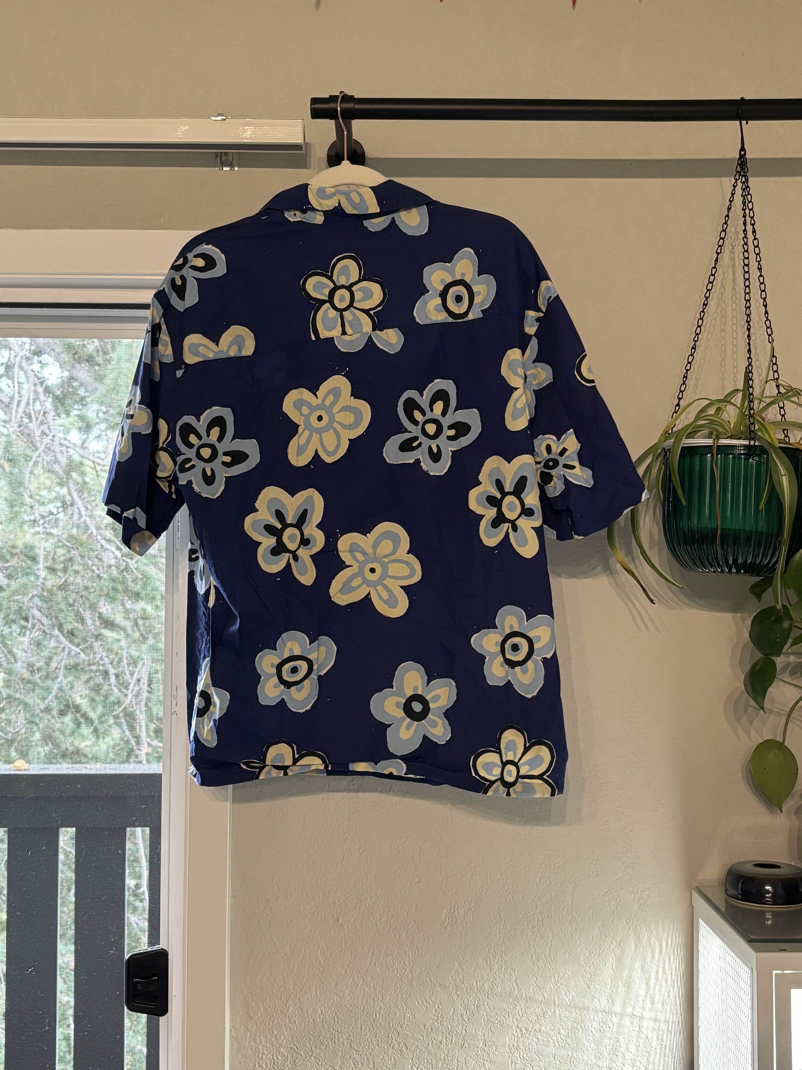 Marni × Uniqlo Floral Open Collar Short Sleeve Shirt Size US S / EU 44-46 / 1 - 2 Thumbnail