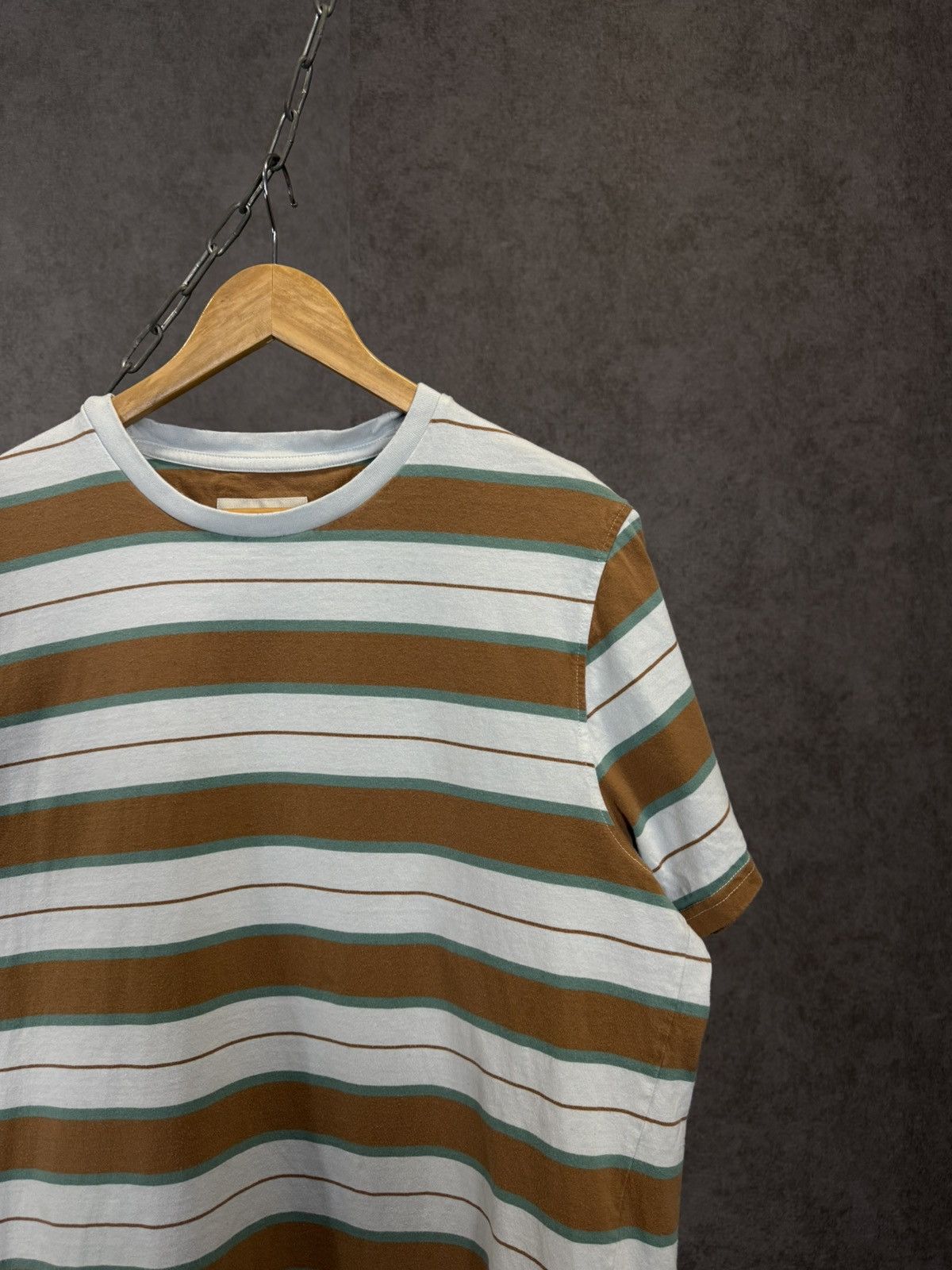 Folk Folk designer striped tee Size US L / EU 52-54 / 3 - 2 Thumbnail
