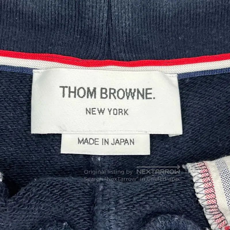 Thom Browne Thom Browne Navy Cotton Women's Shorts . Size 23" - 4 Thumbnail