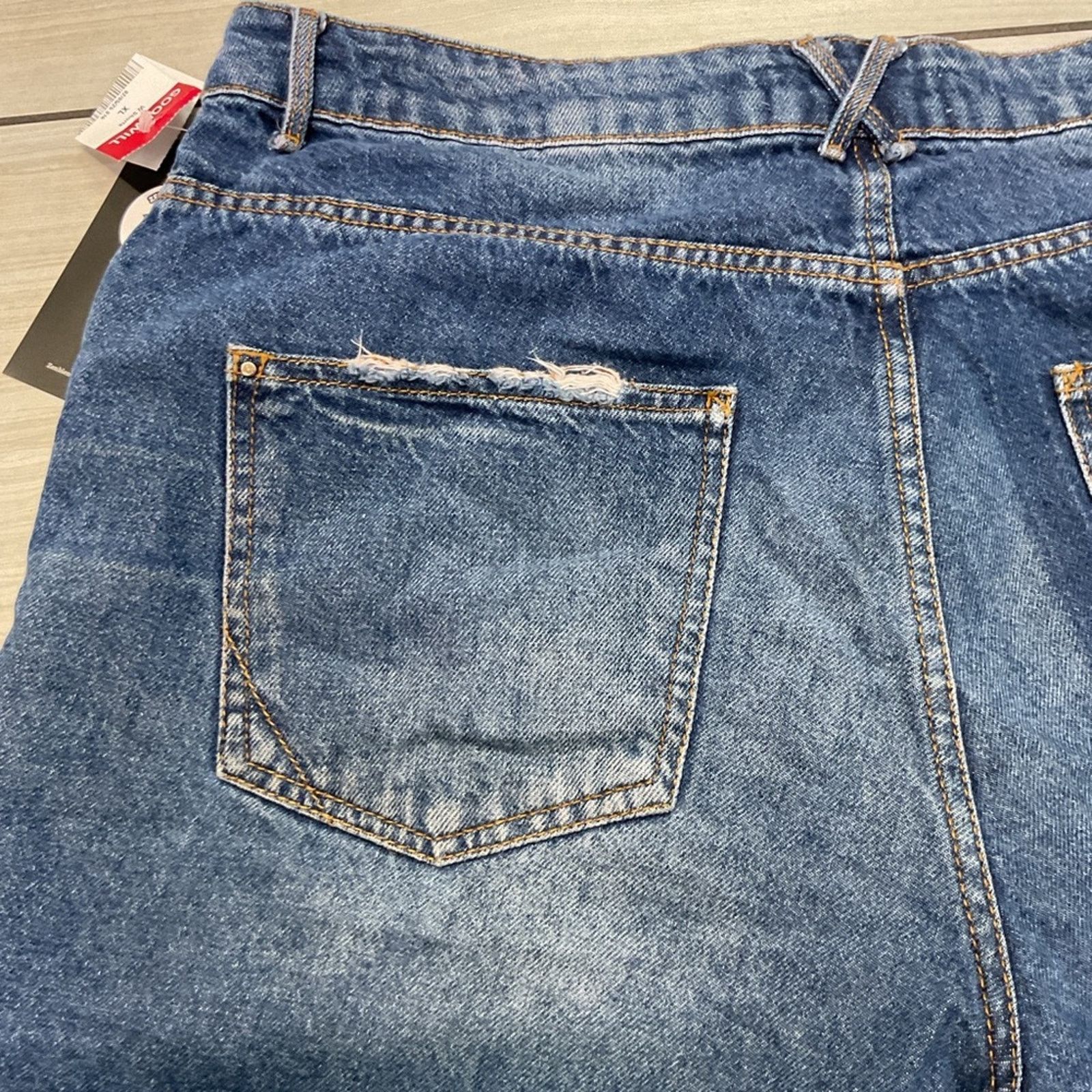 Vintage A | K Denim Cut-Off Shorts Size US 36 / EU 52 - 6 Thumbnail