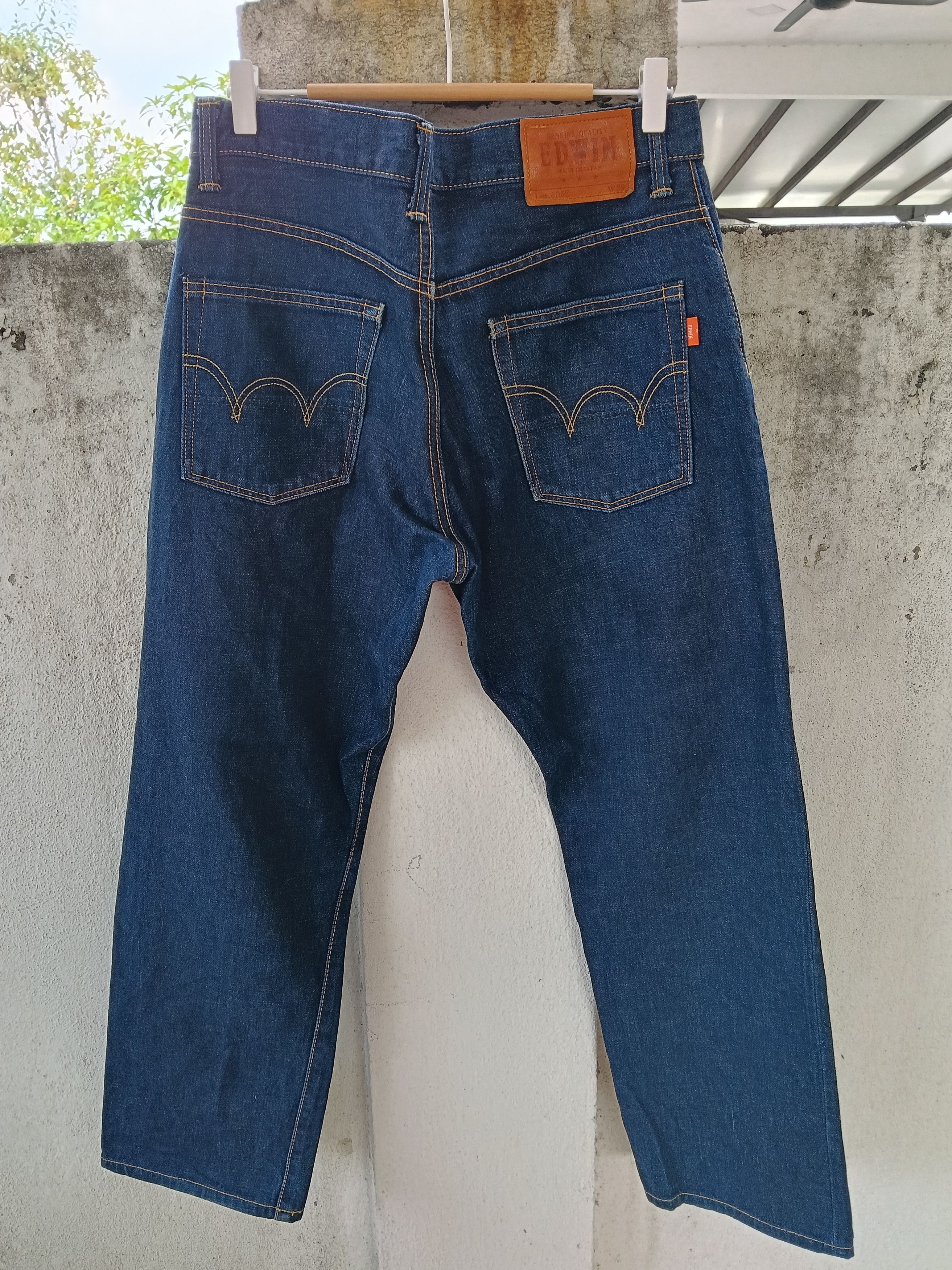 Edwin 💥 Edwin 505 Japanese Selvedge Denim💥 Size US 32 / EU 48 - 8 Thumbnail