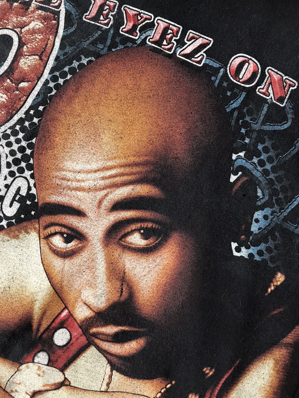 Rap Tees × Vintage Vintage 90s Tupac Shirt Size US L / EU 52-54 / 3 - 8 Thumbnail