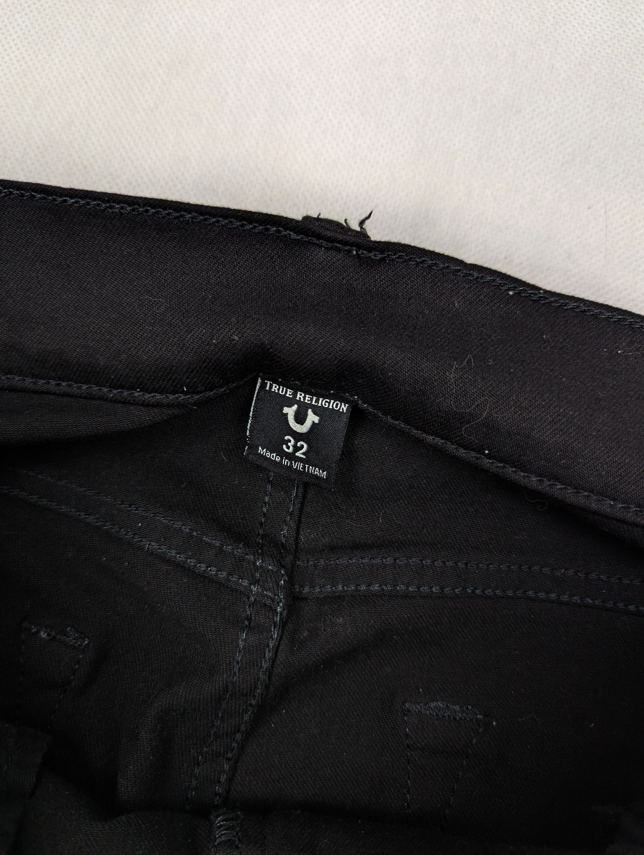 True Religion True Religion black denim jeans 32 Size US 32 / EU 48 - 3 Thumbnail