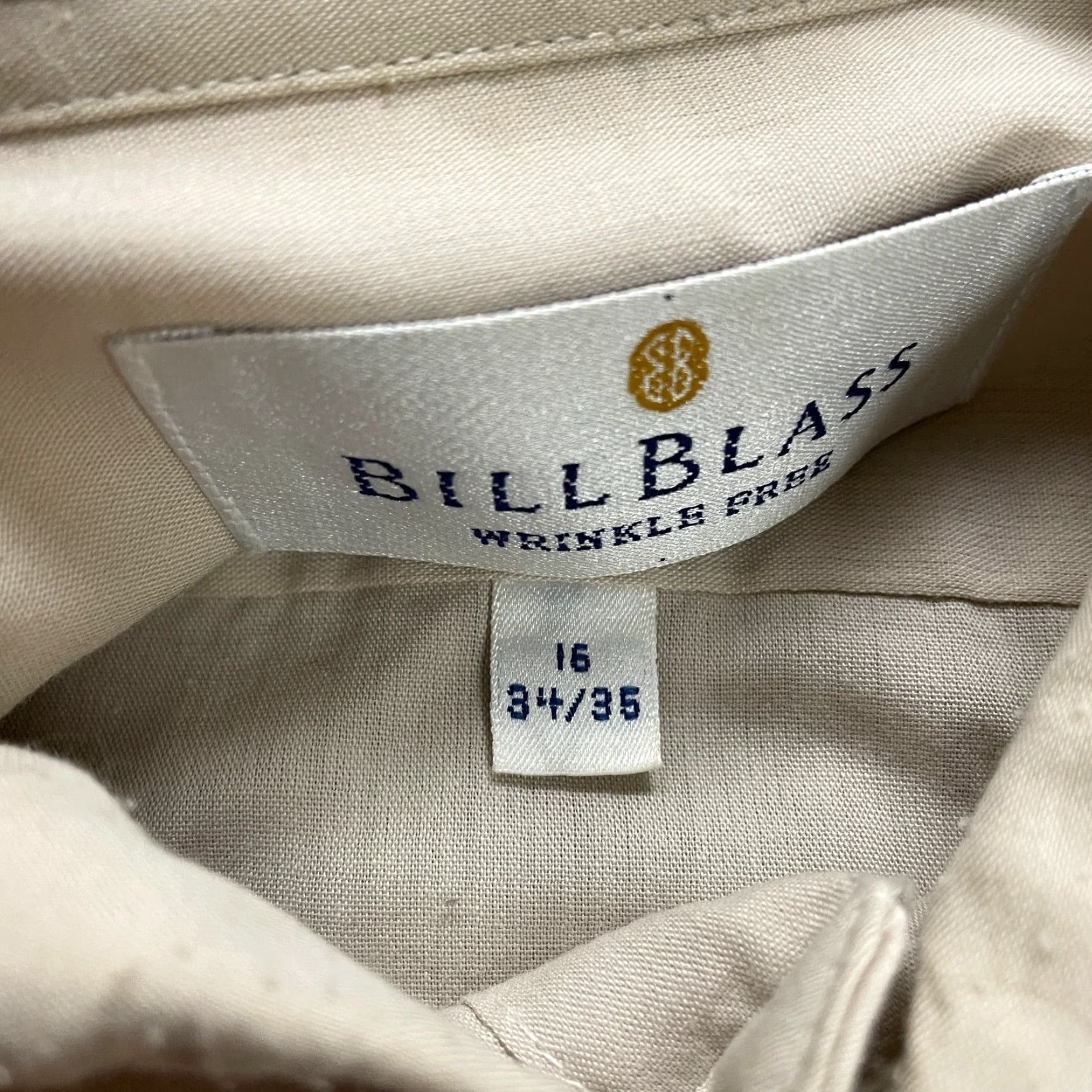 Bill Blass Bill Blass Dress Shirt Women Brown Long Sleeve Button-Up Regular Fit 16 34/35 Easy Care Business Size XXS / US 00 / IT 34 - 5 Thumbnail