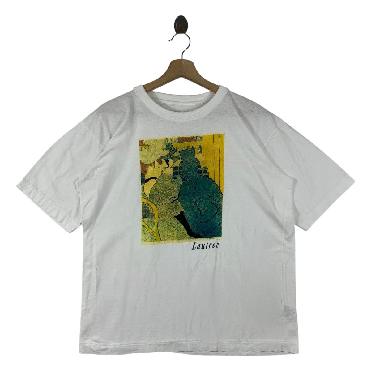 Vintage Vintage LAUTREC By Henri De Toulouse-lautrec French Tee Size US L / EU 52-54 / 3 - 1 Thumbnail