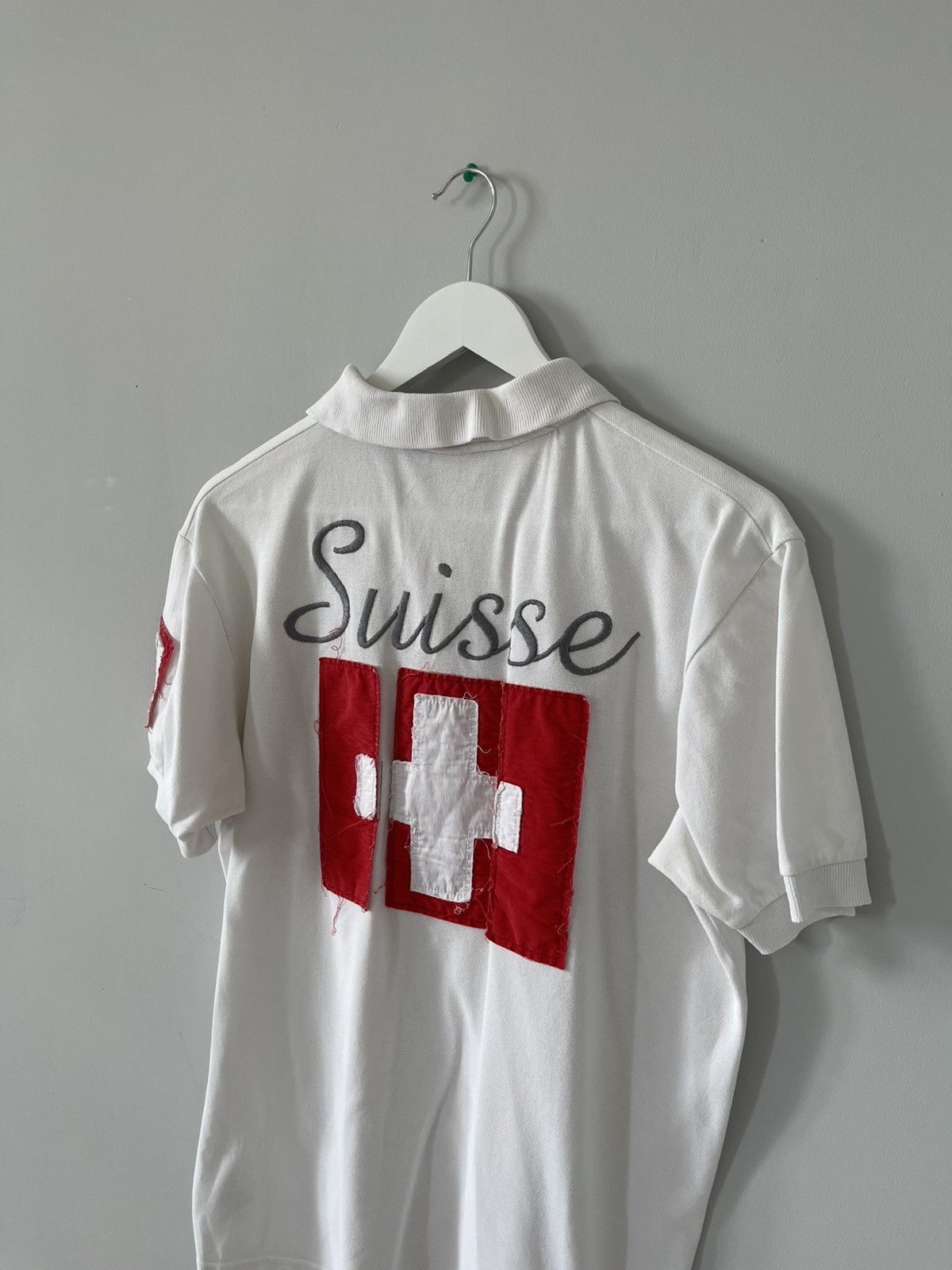 La Martina Vintage La Martina Switzerland Suisse Team #1 Polo Shirt Size US XL / EU 56 / 4 - 11 Thumbnail