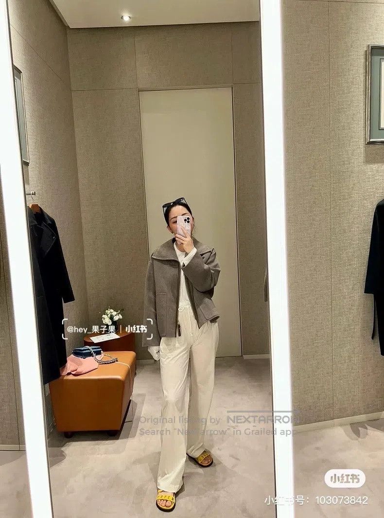 Hermes Hermes Cashmere Coat Jacket, Baby Cashmere Size XXS / US 00 / IT 34 - 7 Thumbnail