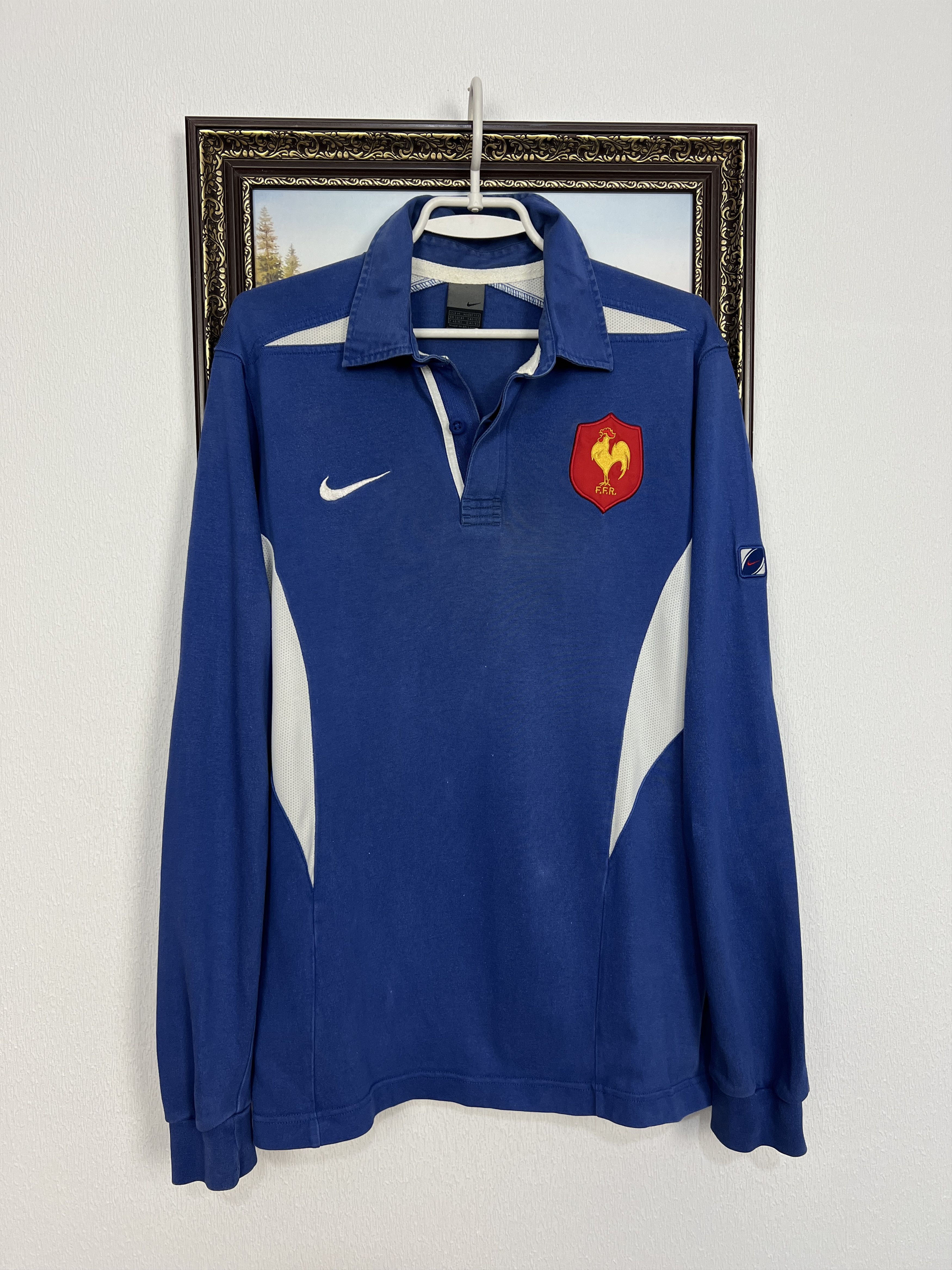 Nike Vintage Francel Rugby Union Long Sleeve Jersey Trikot Rare Size US M / EU 48-50 / 2 - 1 Thumbnail